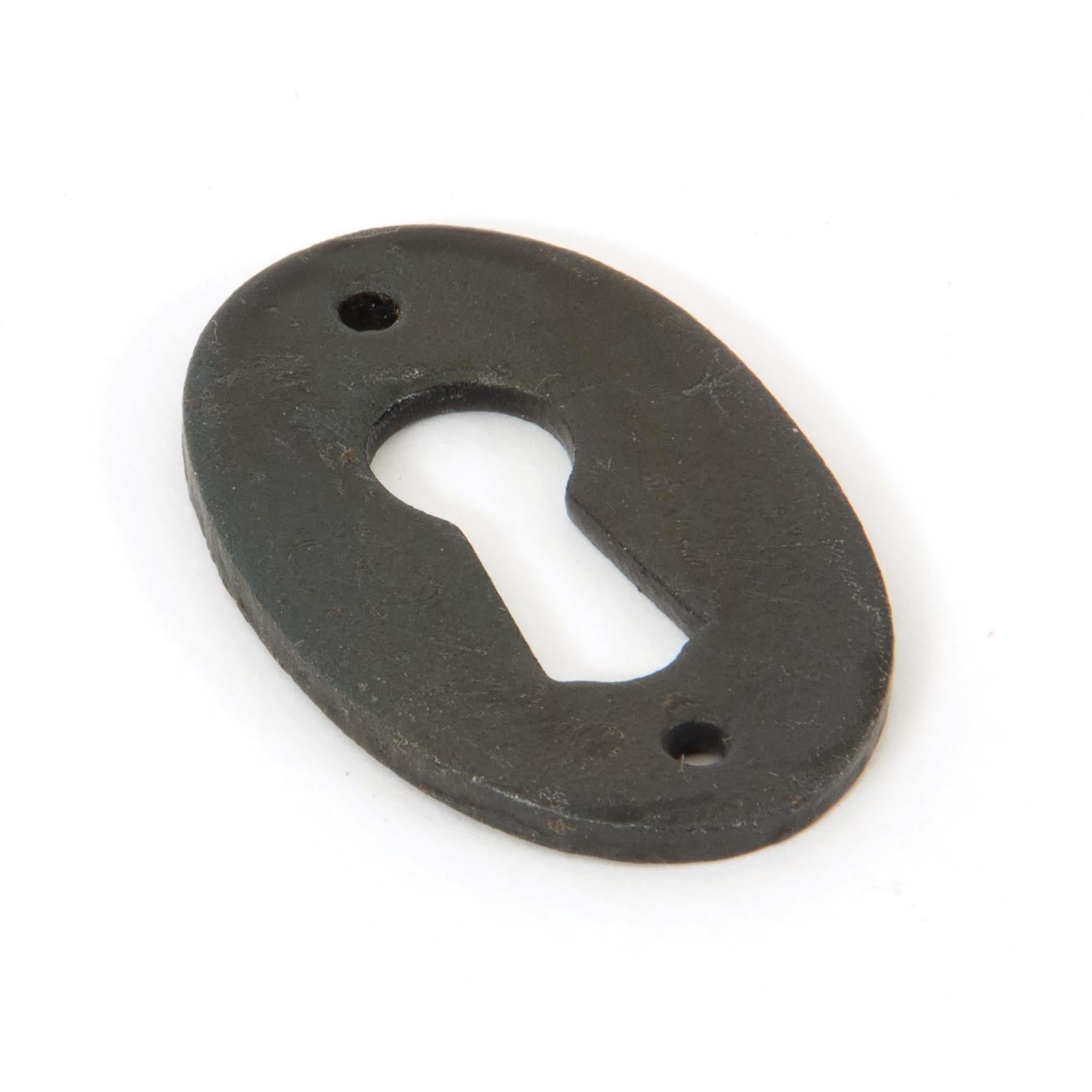 Beeswax Oval Escutcheon | From The Anvil - Escutcheons - From The Anvil - Yester Home