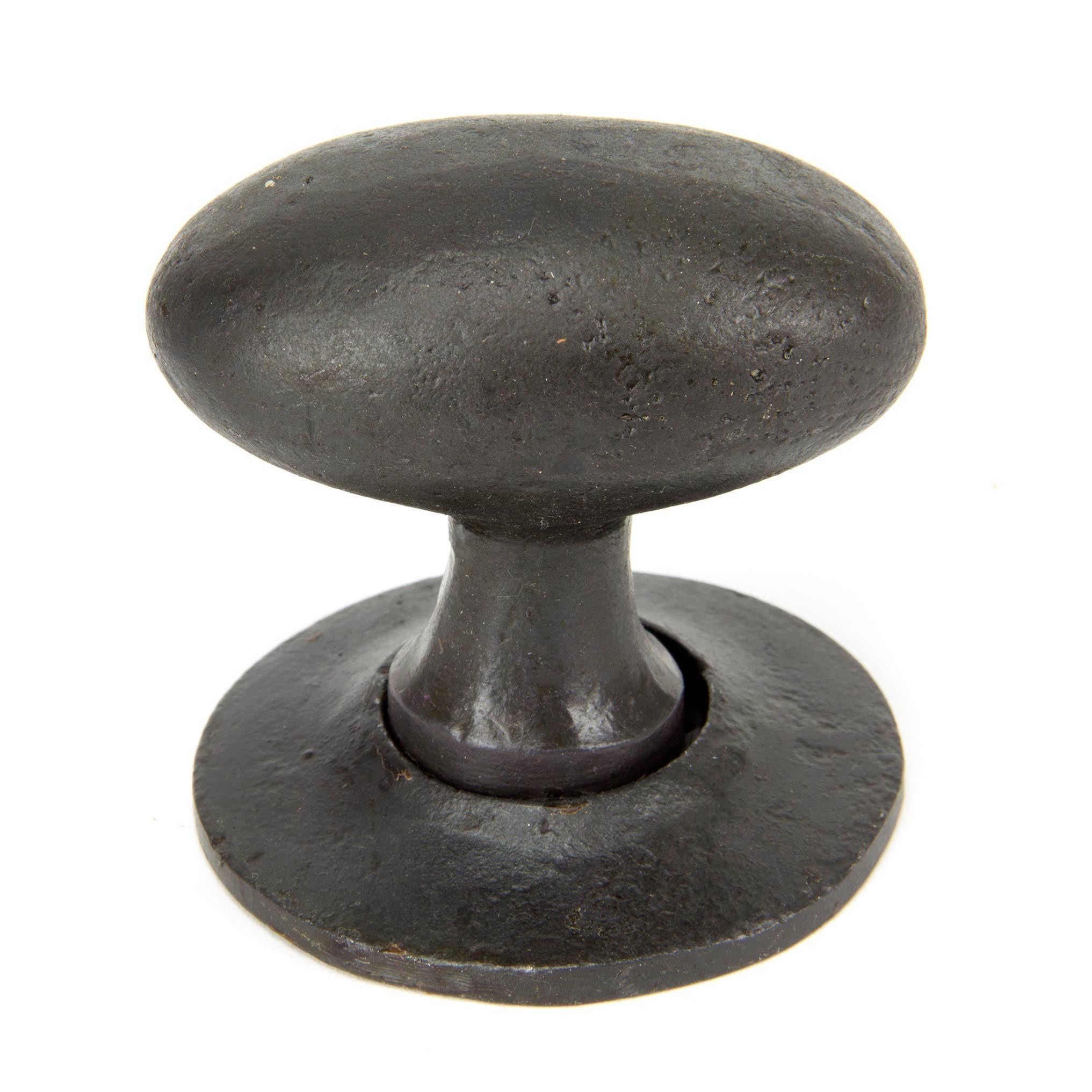 Beeswax Oval Mortice/Rim Knob Set | From The Anvil - Mortice Knobs - From The Anvil - Yester Home