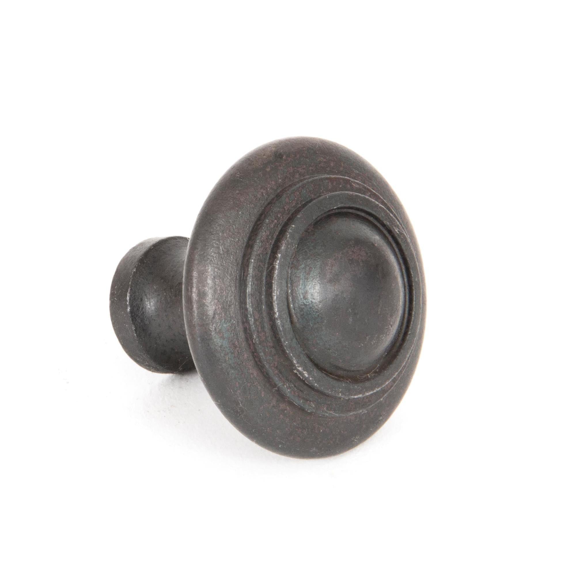 Beeswax Ringed Cabinet Knob - Large | From The Anvil - Cabinet Knobs - From The Anvil - Yester Home