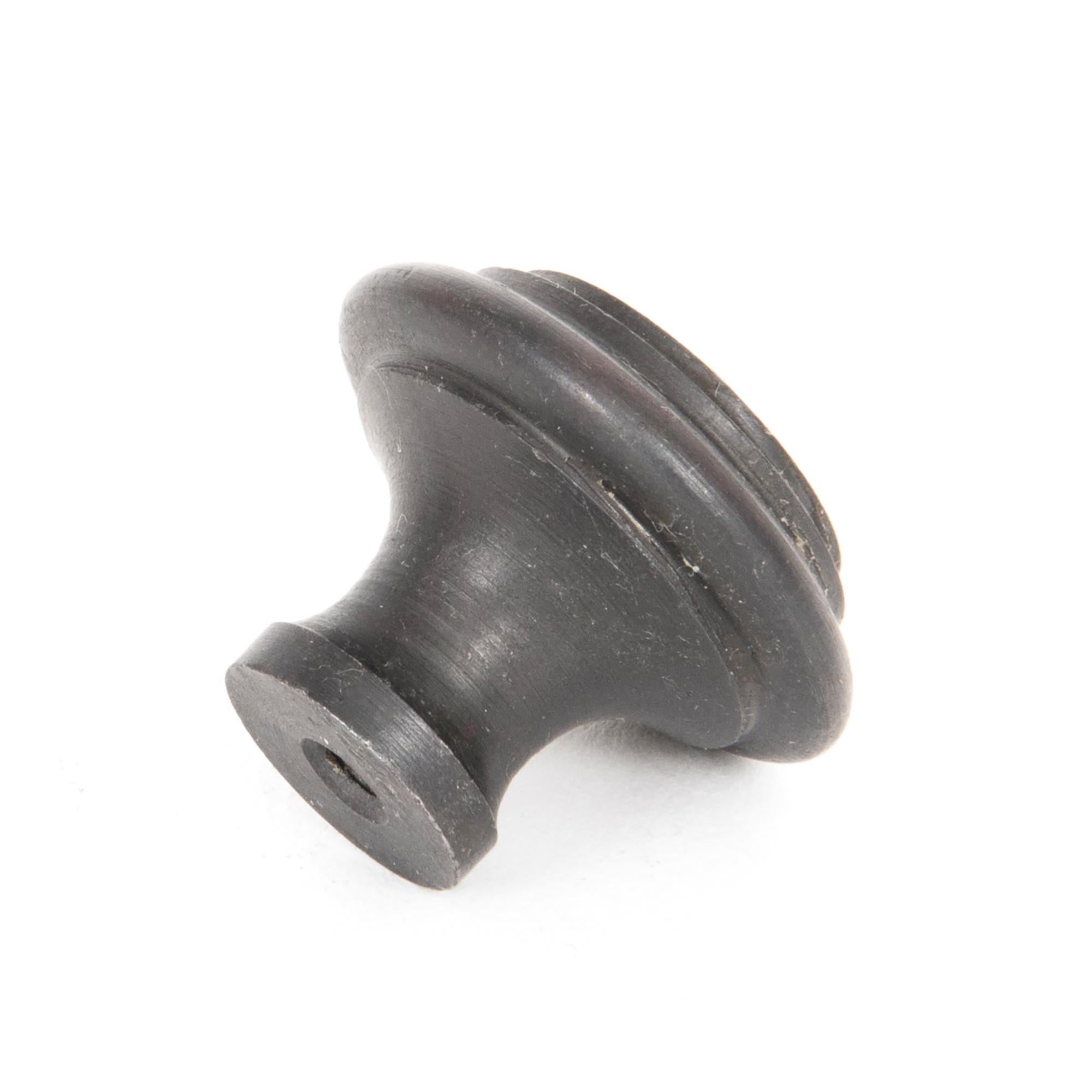 Beeswax Ringed Cabinet Knob - Small | From The Anvil - Cabinet Knobs - From The Anvil - Yester Home