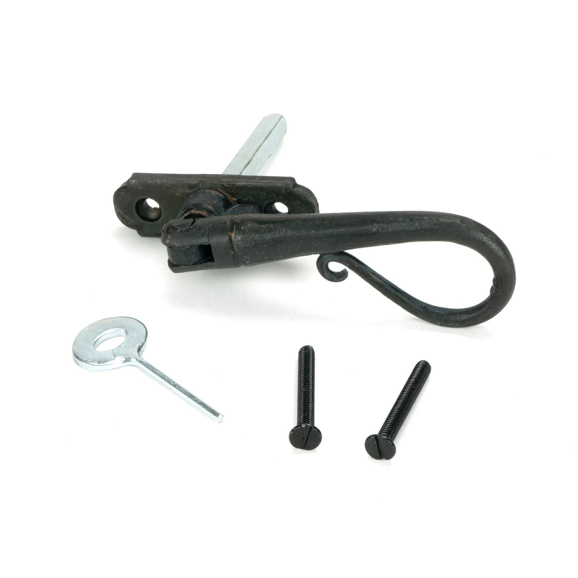Beeswax Shepherd's Crook Espag - LH | From The Anvil - Espag. Fasteners - From The Anvil - Yester Home