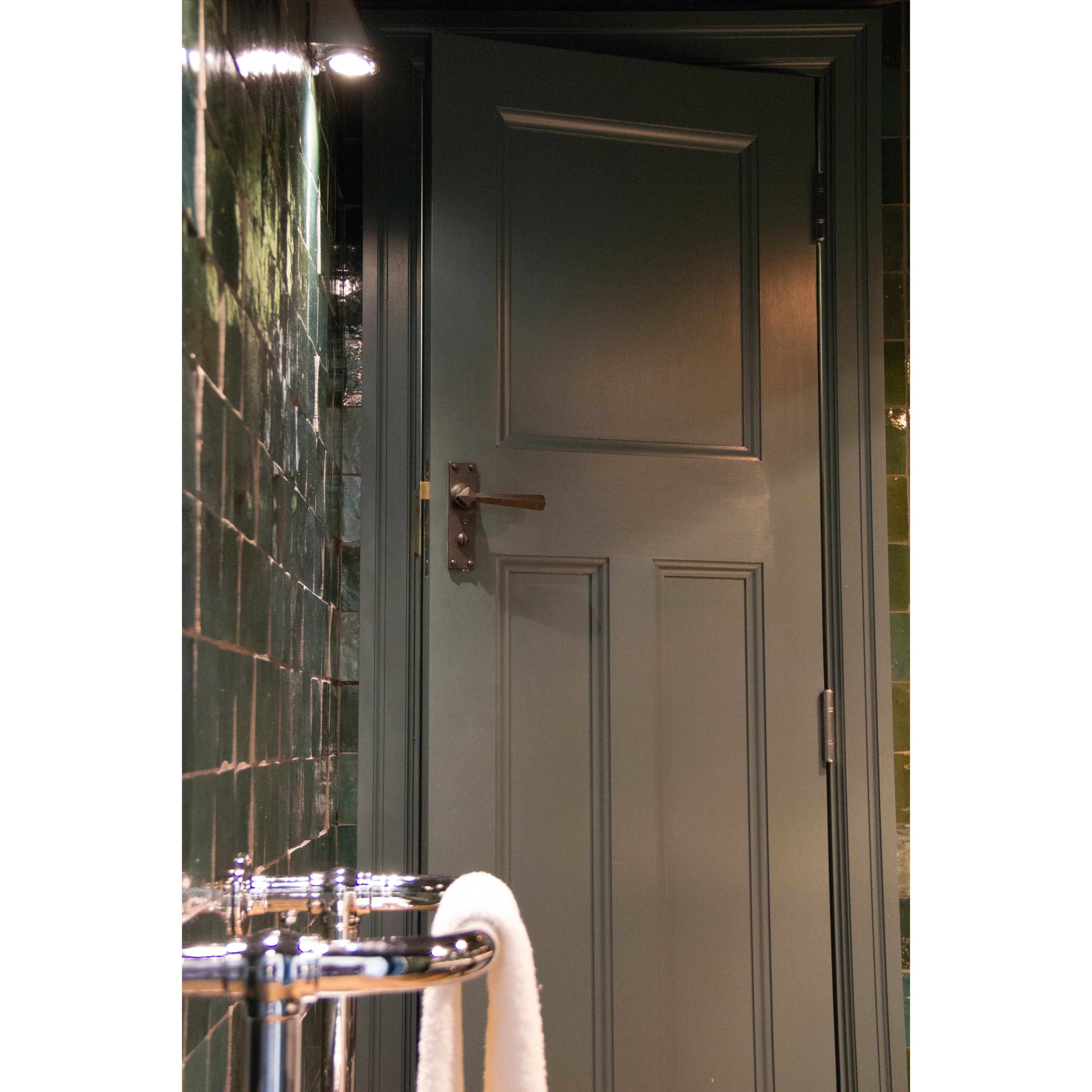 Beeswax Straight Lever Bathroom Set | From The Anvil-Lever Bathroom-Yester Home