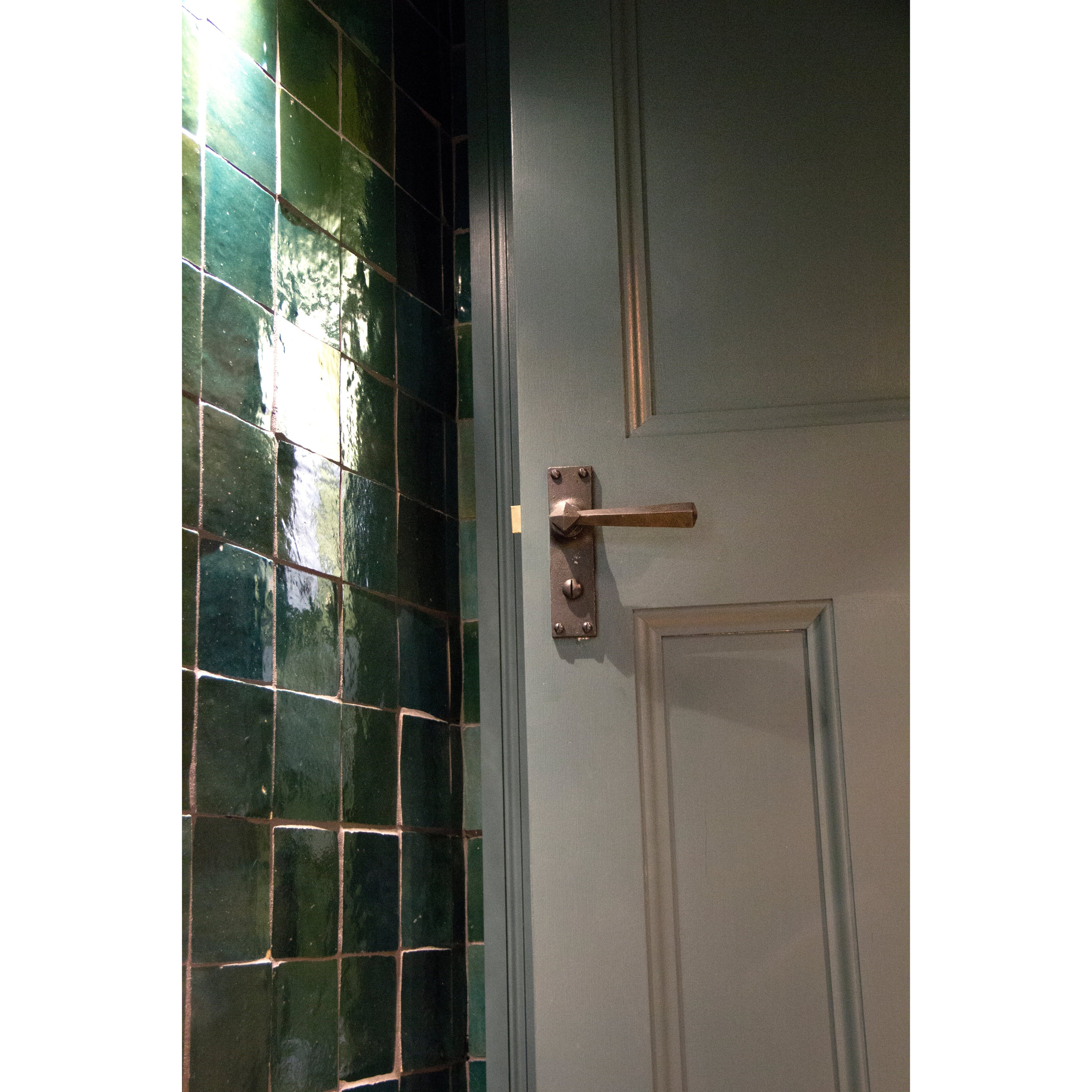 Beeswax Straight Lever Bathroom Set | From The Anvil-Lever Bathroom-Yester Home