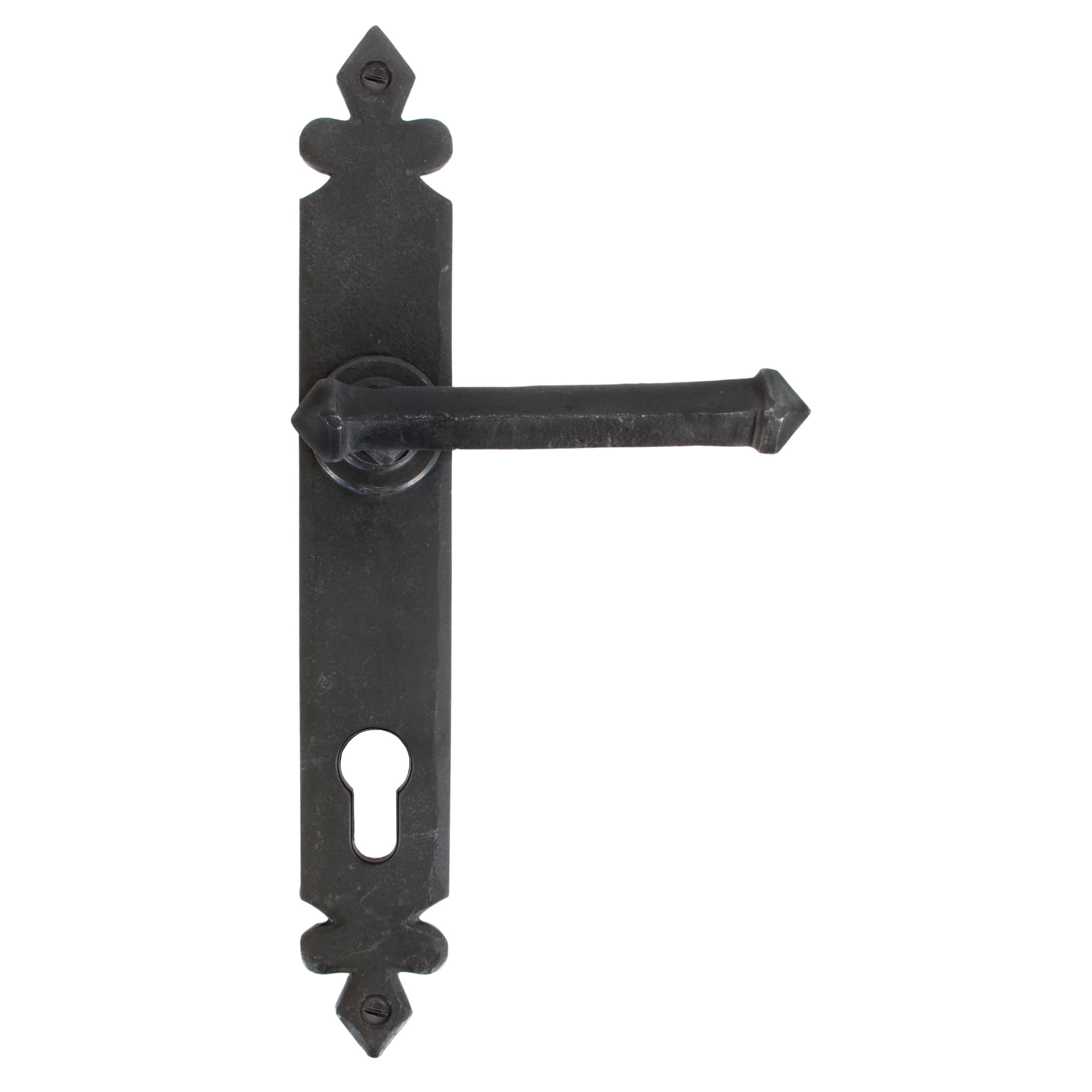 Beeswax Tudor Lever Espag. Lock Set | From The Anvil - Espagnolette - From The Anvil - Yester Home