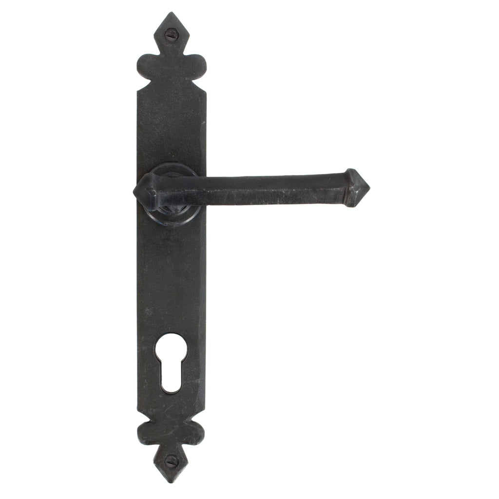 Beeswax Tudor Lever Espag. Lock Set | From The Anvil-Espagnolette-Yester Home