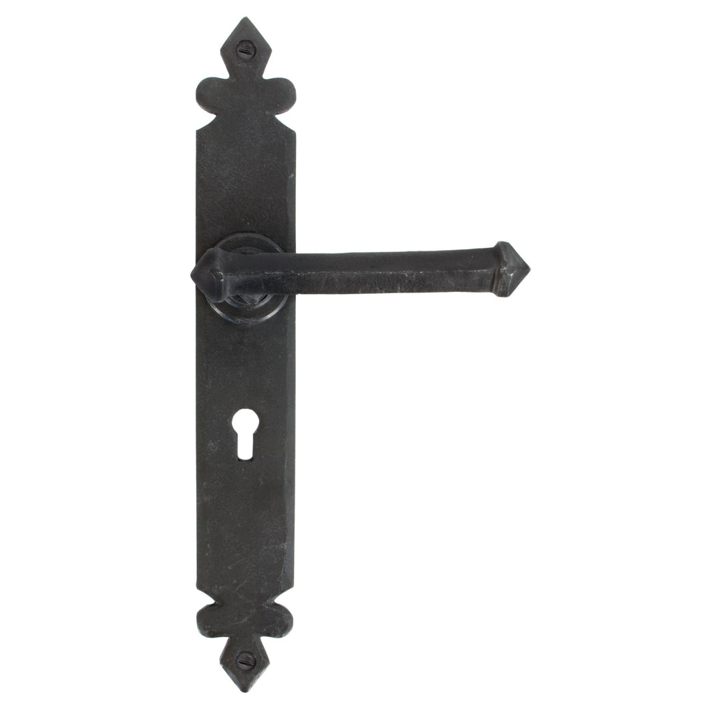 Beeswax Tudor Lever Lock Set | From The Anvil-Lever Lock-Yester Home