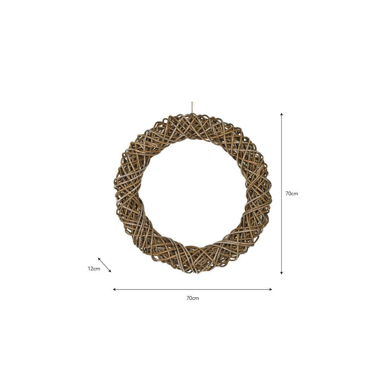 Bembridge Door Wreath | 70cm | Natural - Home Accessories - Garden Trading - Yester Home