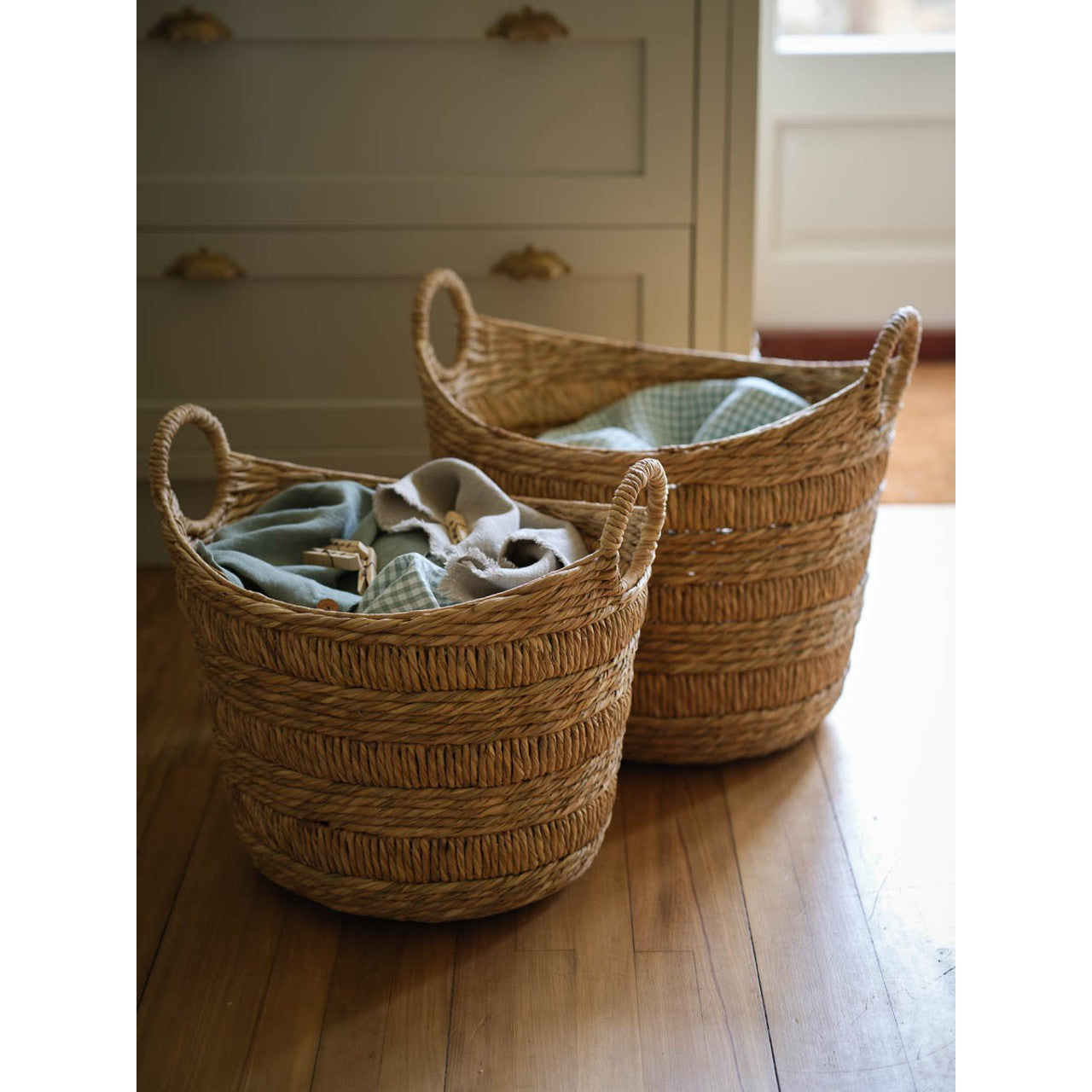 Bilberry Woven Boat Basket | Set of 2 - Baskets - Garden Trading - Yester Home
