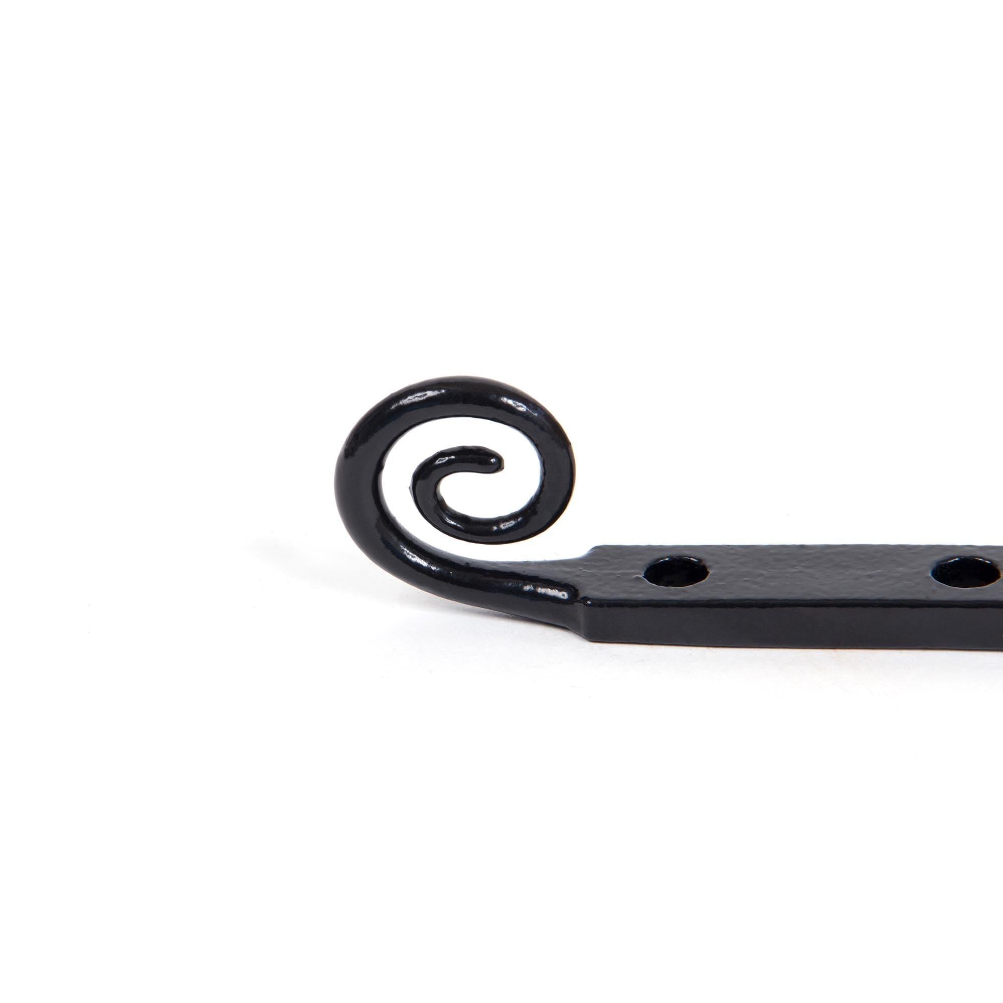 Black 10" Cast Monkeytail Stay | From The Anvil - Stays - From The Anvil - Yester Home