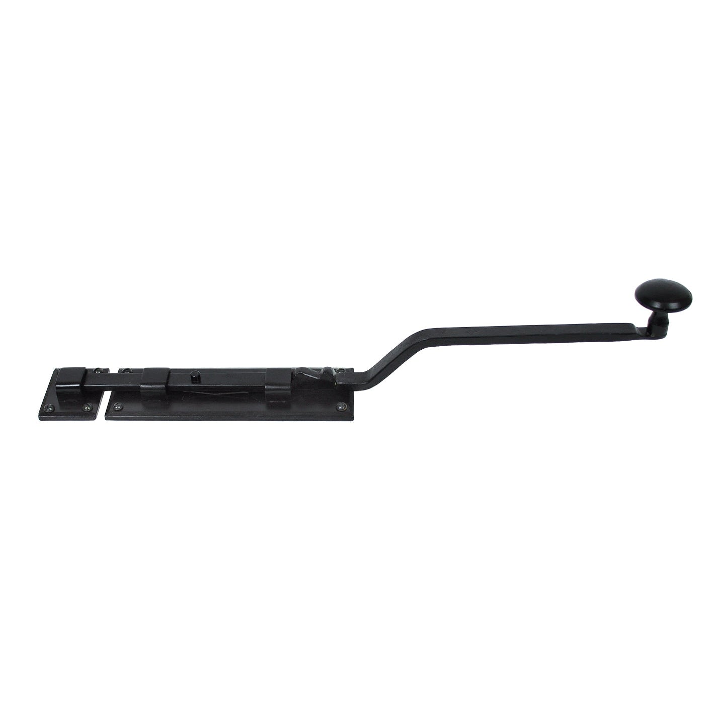 Black 10" French Door Bolt | From The Anvil-Bolts-Yester Home
