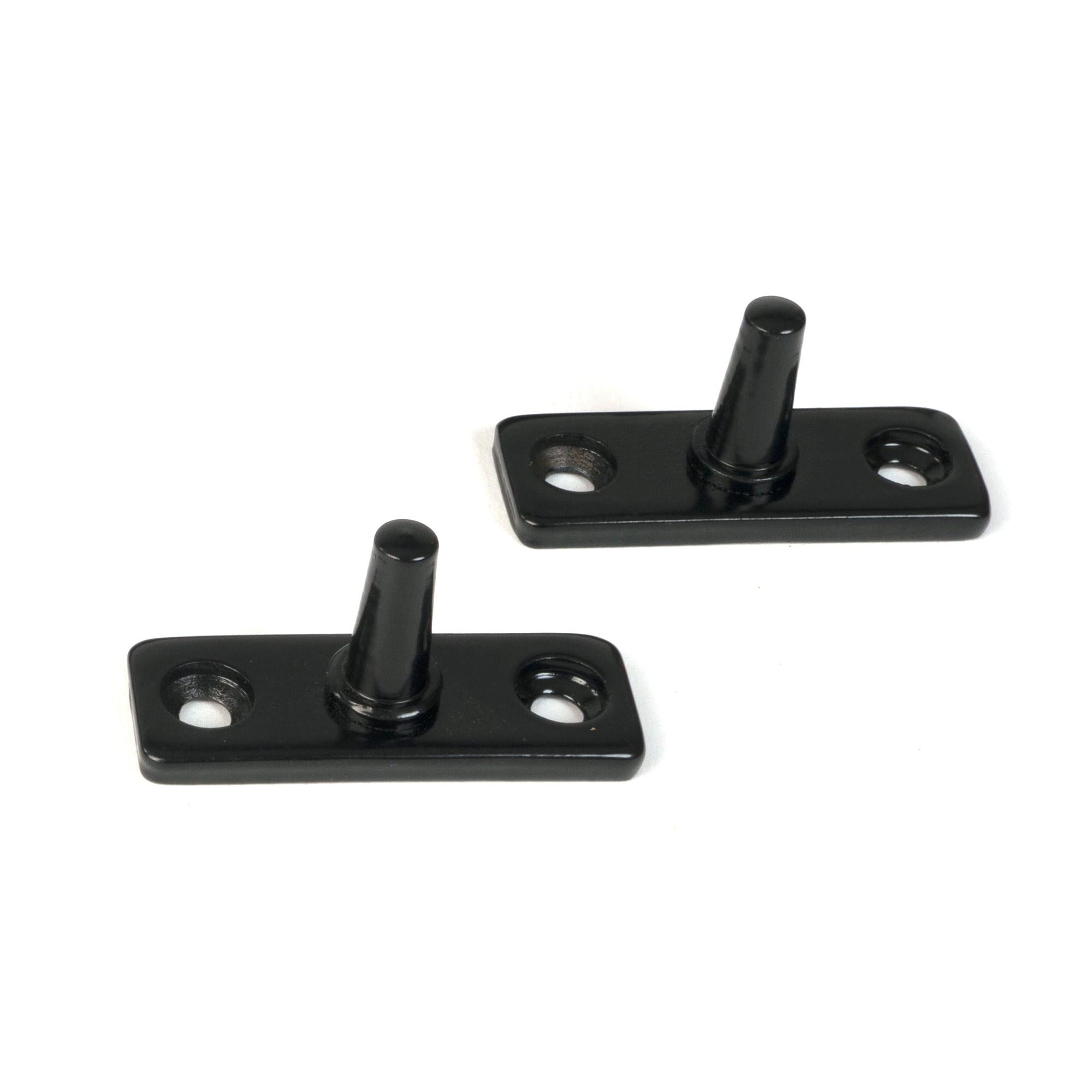 Black 10" Hammered Newbury Stay | From The Anvil - Stays - From The Anvil - Yester Home