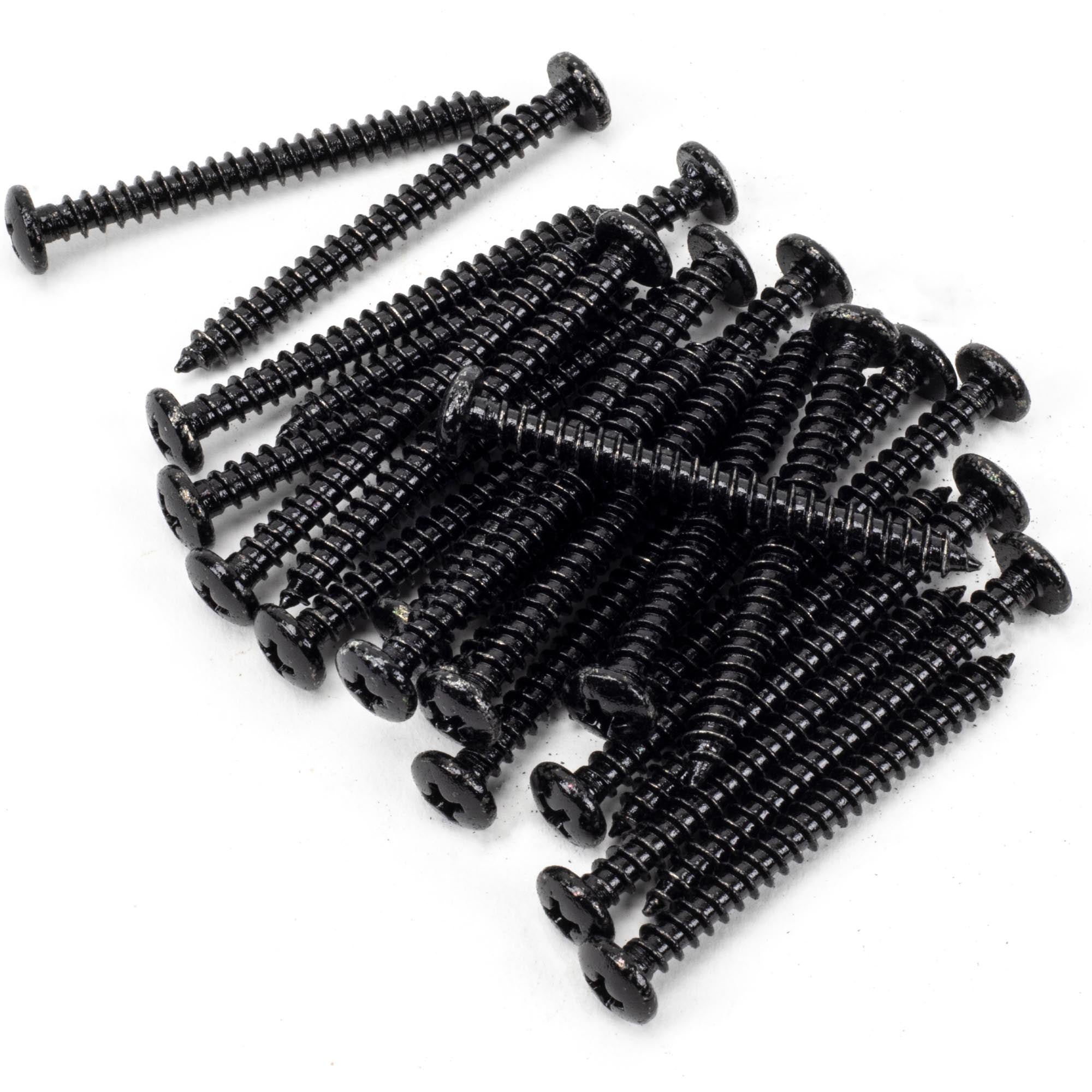 Black 10x2" Round Head Screws (25) | From The Anvil - Screws & Bolts - From The Anvil - Yester Home