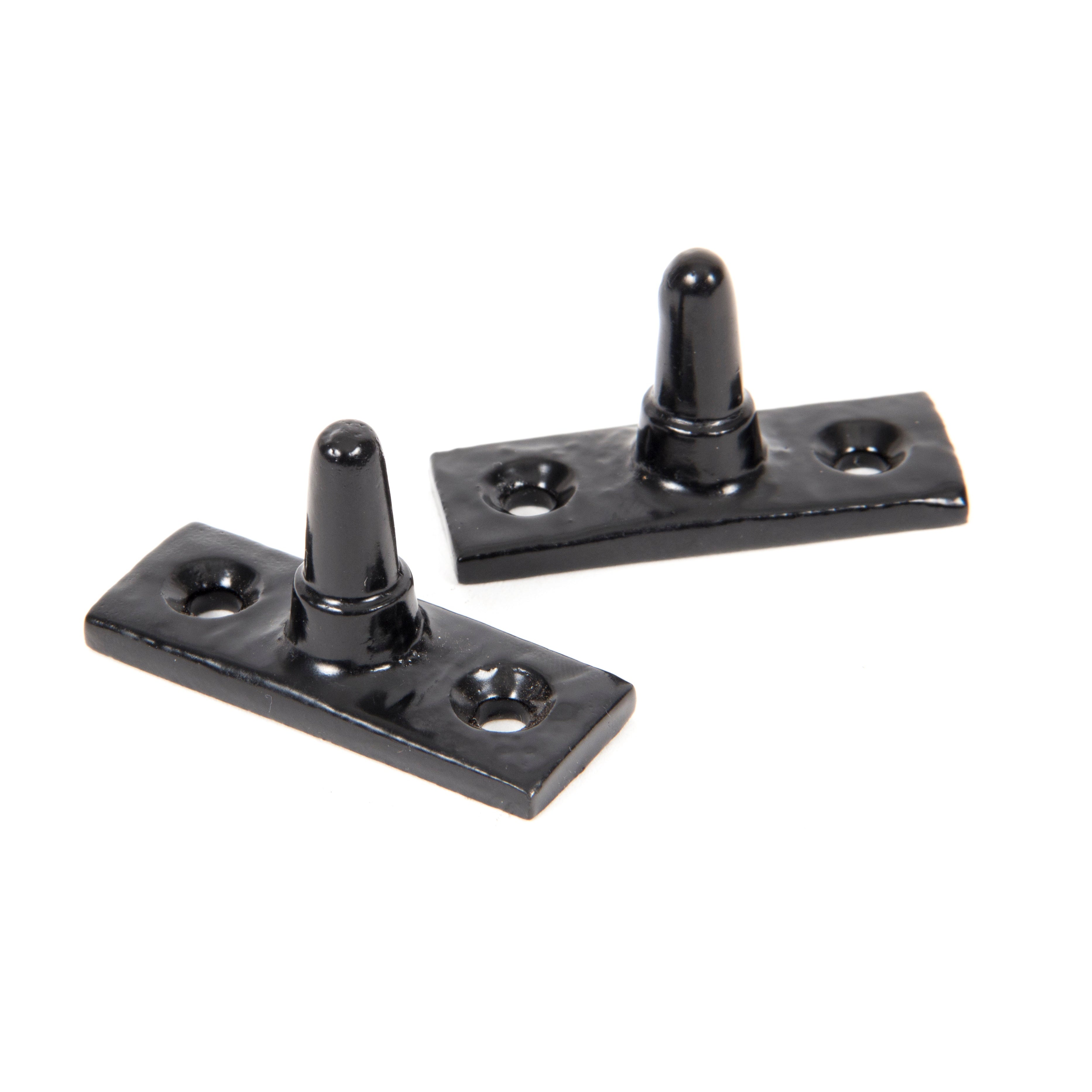 Black 11" Rosehead Stay | From The Anvil-Stays-Yester Home