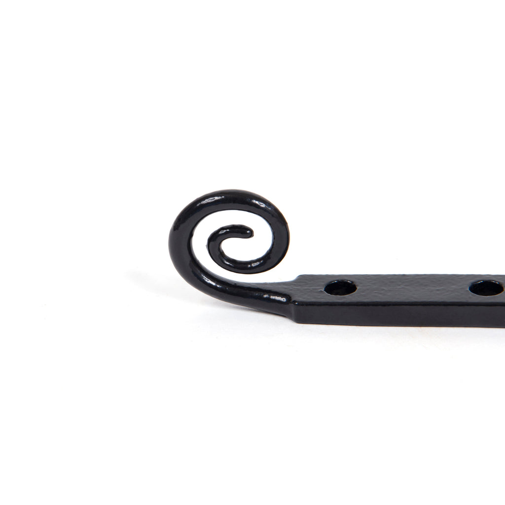 Black 12" Cast Monkeytail Stay | From The Anvil-Stays-Yester Home