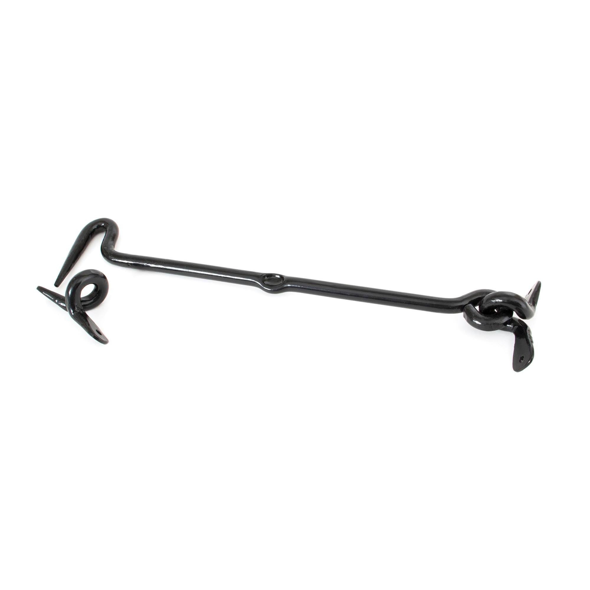 Black 12" Forged Cabin Hook | From The Anvil - Cabin Hooks - From The Anvil - Yester Home