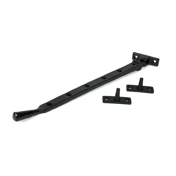 Black 12" Hammered Newbury Stay | From The Anvil-Stays-Yester Home