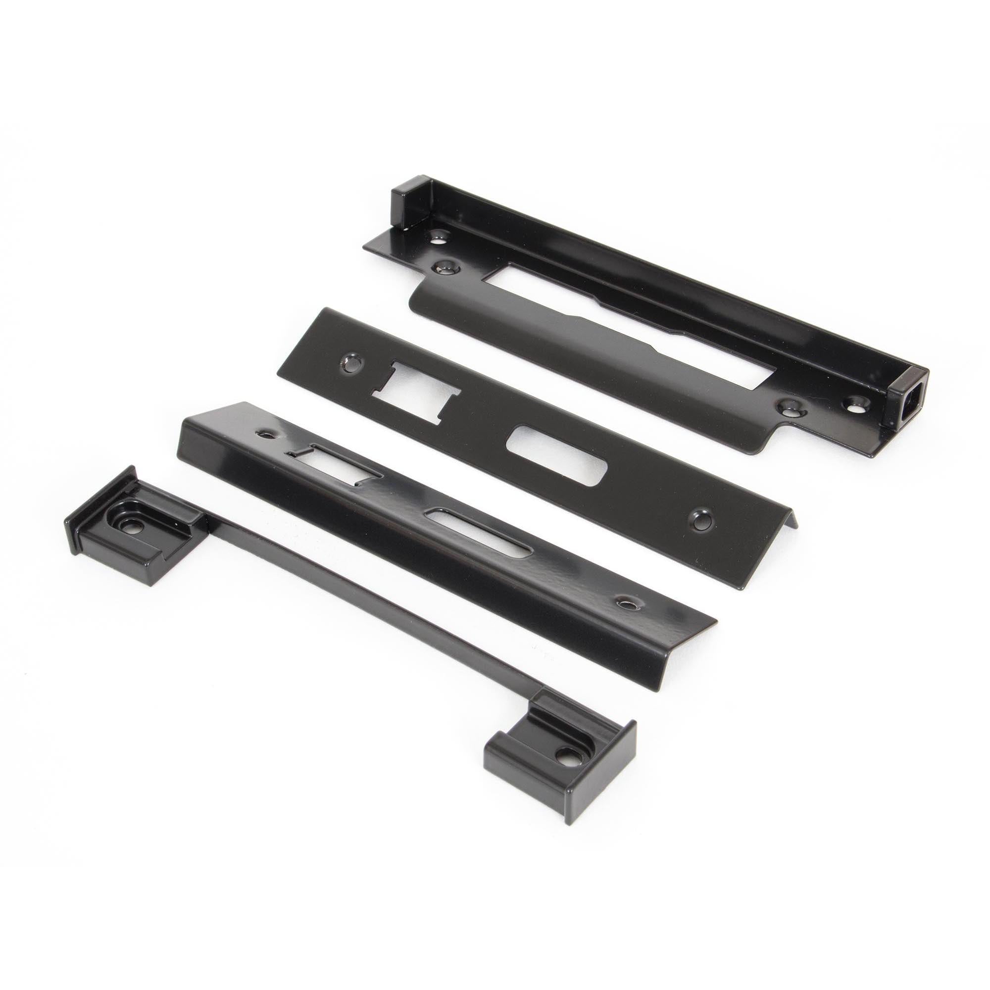 Black ½" Rebate Kit for HD Sash Lock | From The Anvil - Sash Locks - From The Anvil - Yester Home