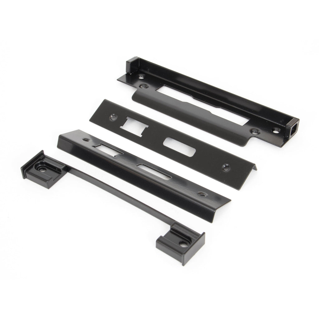 Black ½" Rebate Kit for HD Sash Lock | From The Anvil-Sash Locks-Yester Home