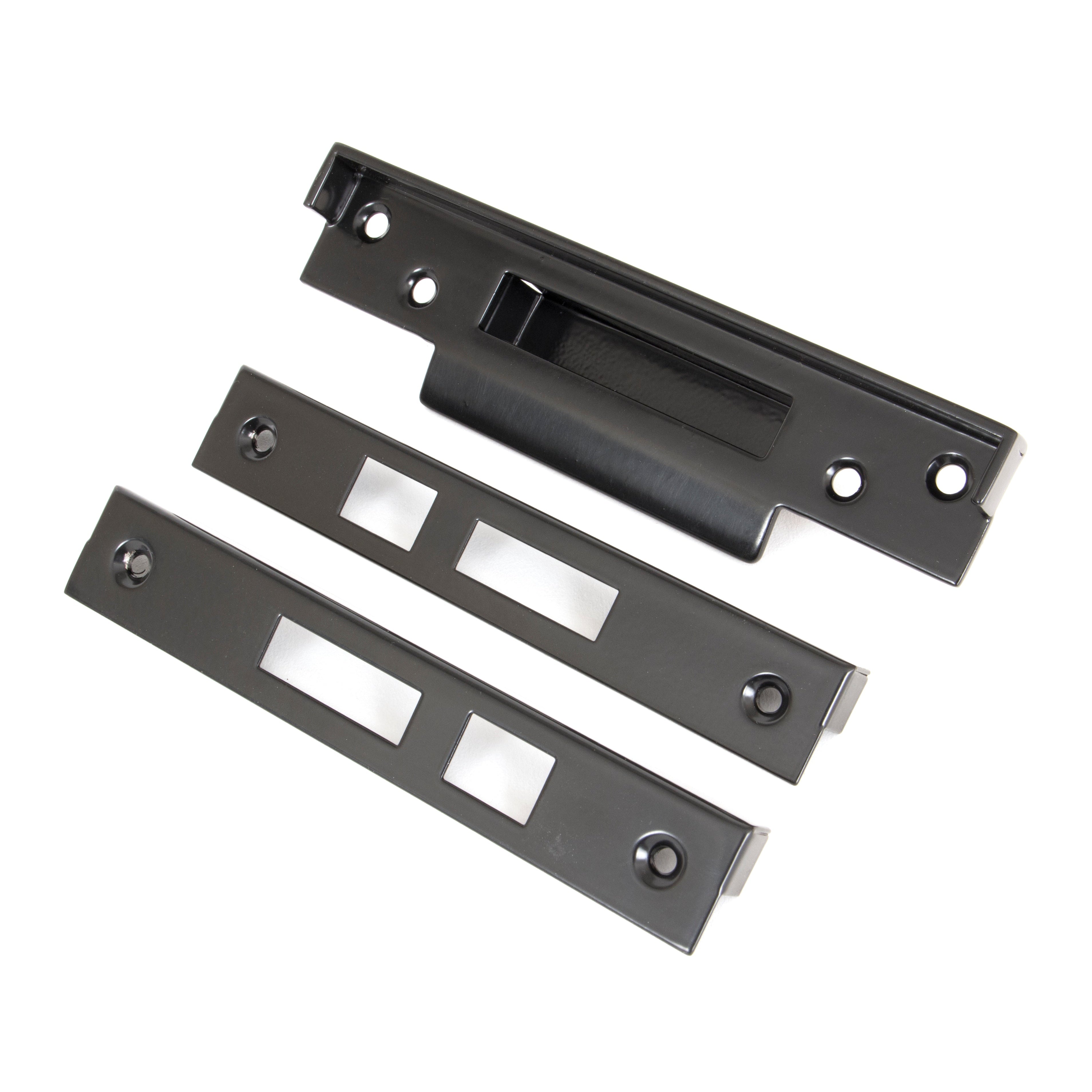 Black ½" Rebate Kit for Sash Lock | From The Anvil-Sash Locks-Yester Home