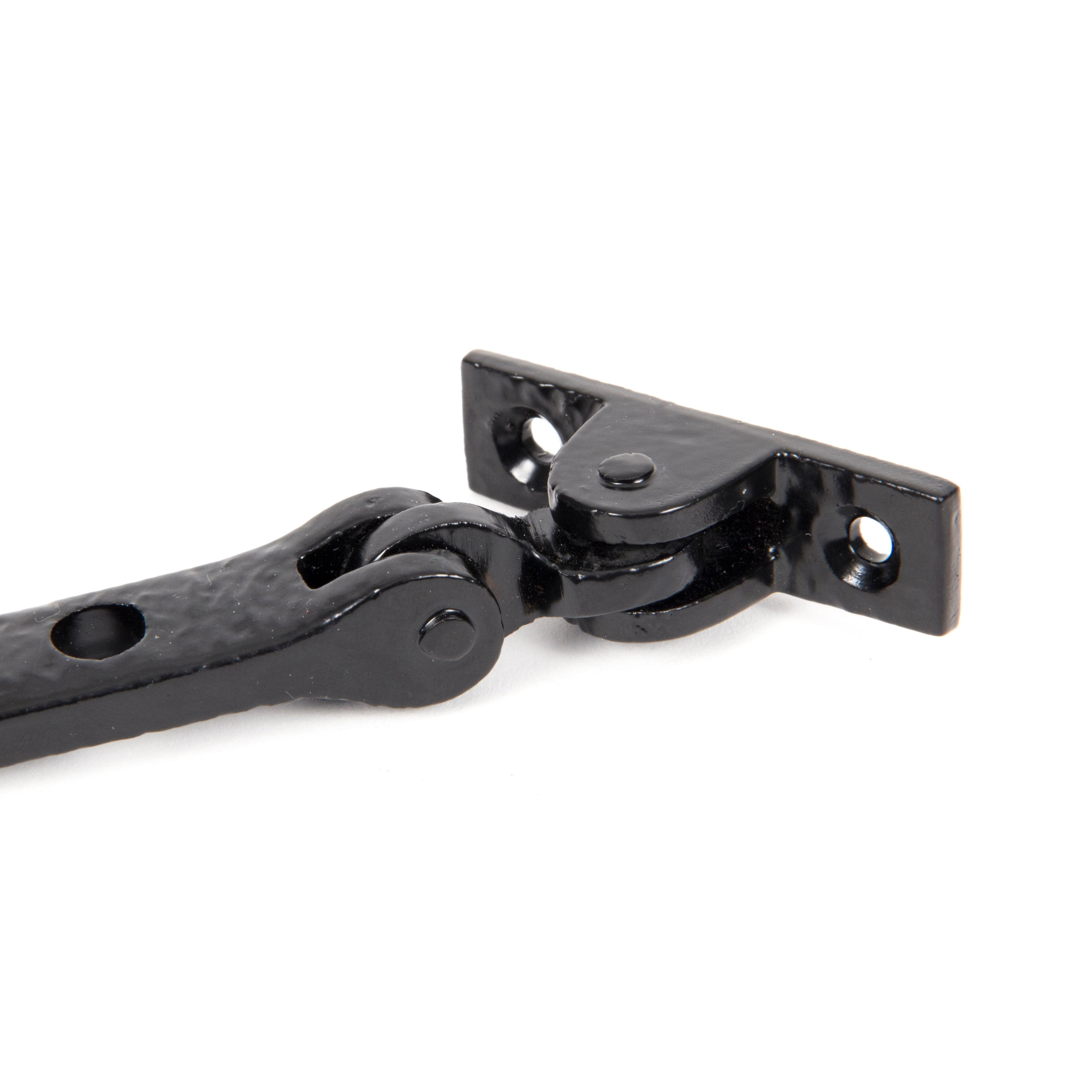 Black 13" Rosehead Stay | From The Anvil-Stays-Yester Home