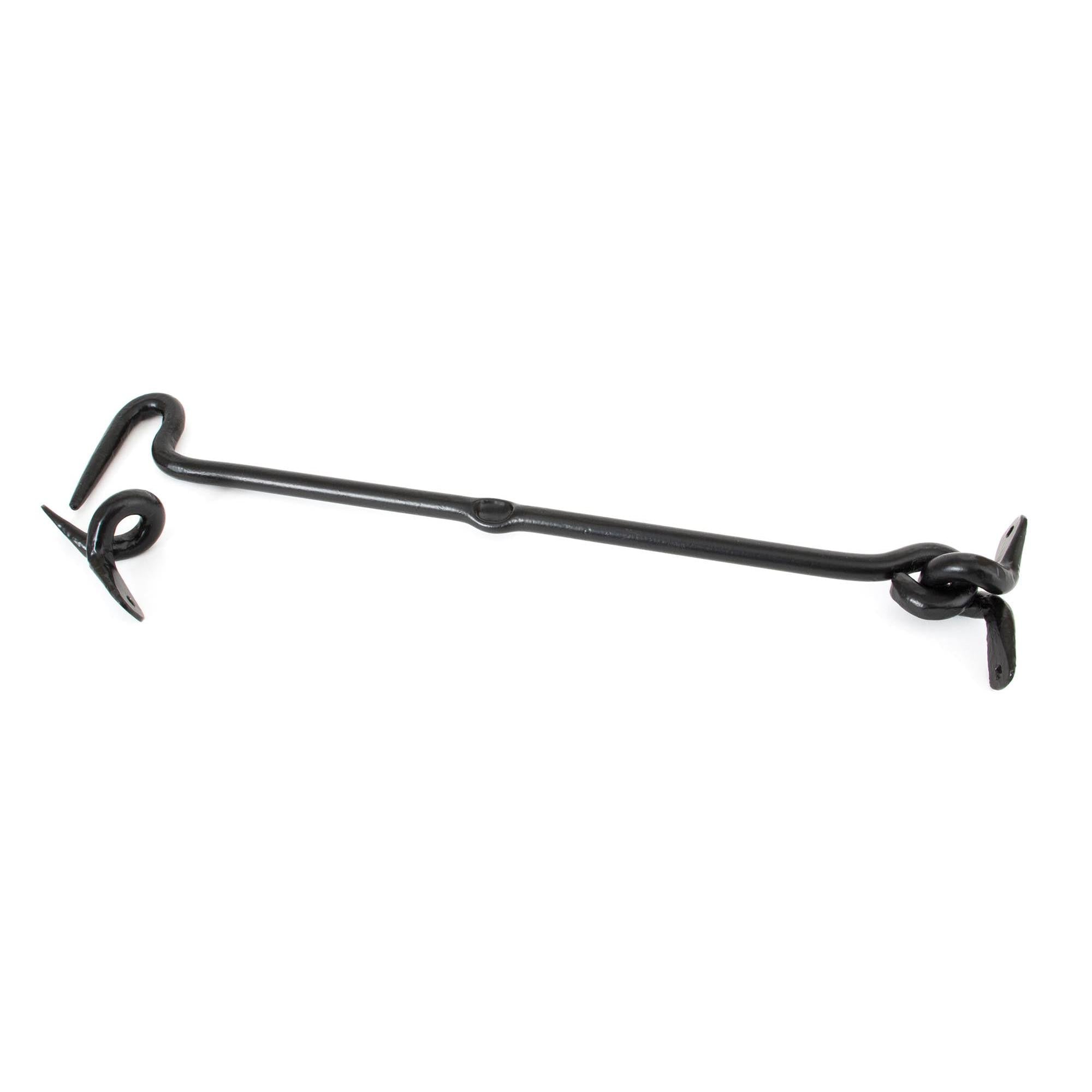 Black 14" Forged Cabin Hook | From The Anvil - Cabin Hooks - From The Anvil - Yester Home