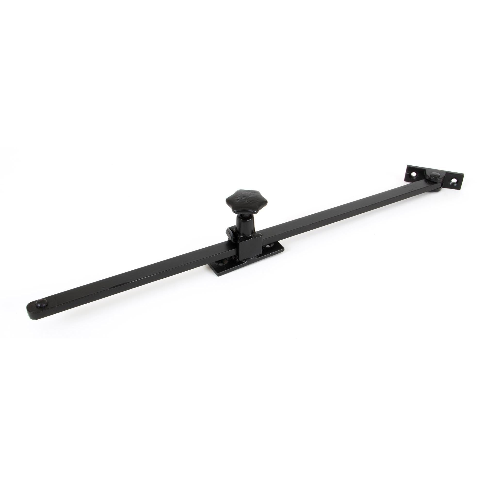 Black 15" Sliding Stay | From The Anvil - Stays - From The Anvil - Yester Home