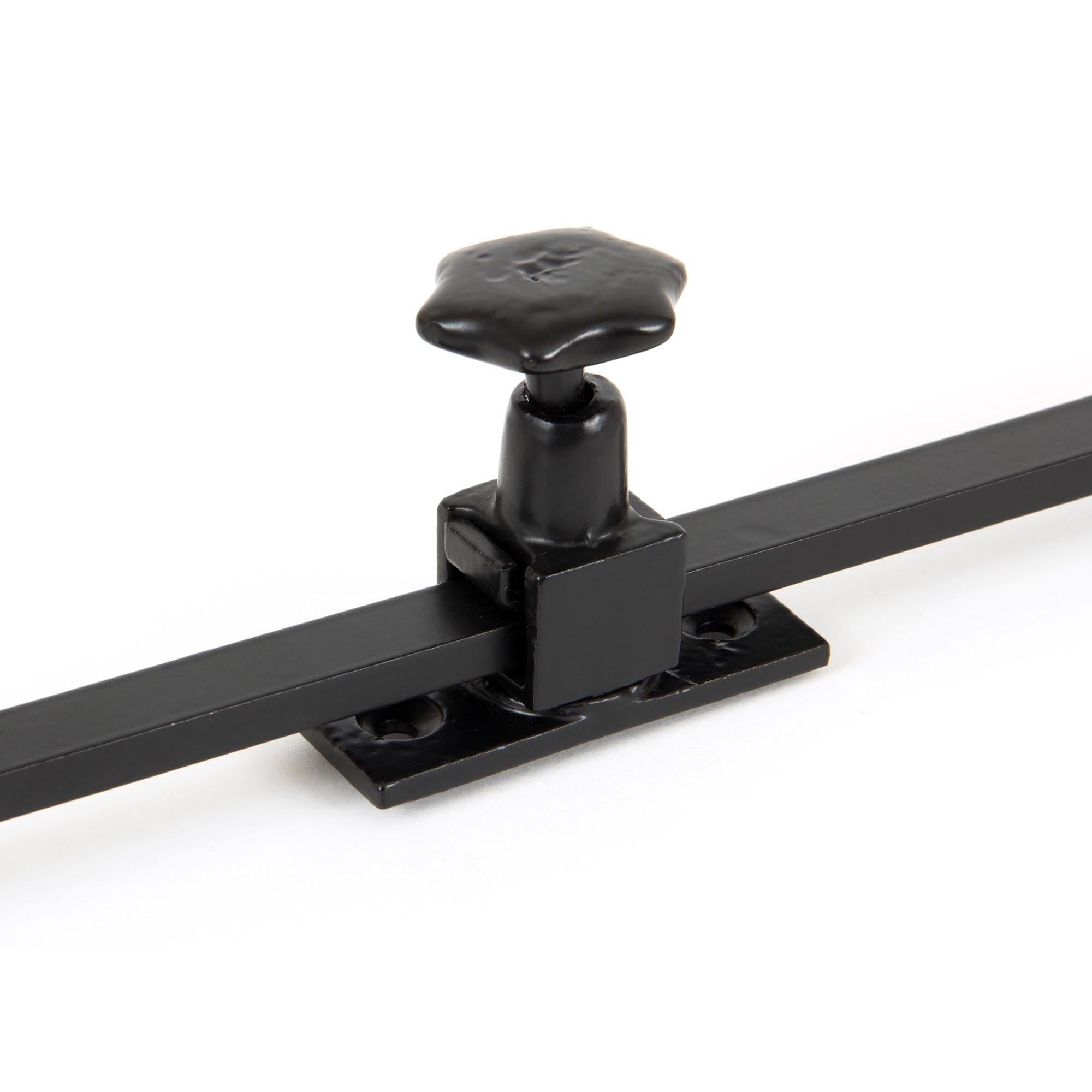 Black 15" Sliding Stay | From The Anvil - Stays - From The Anvil - Yester Home