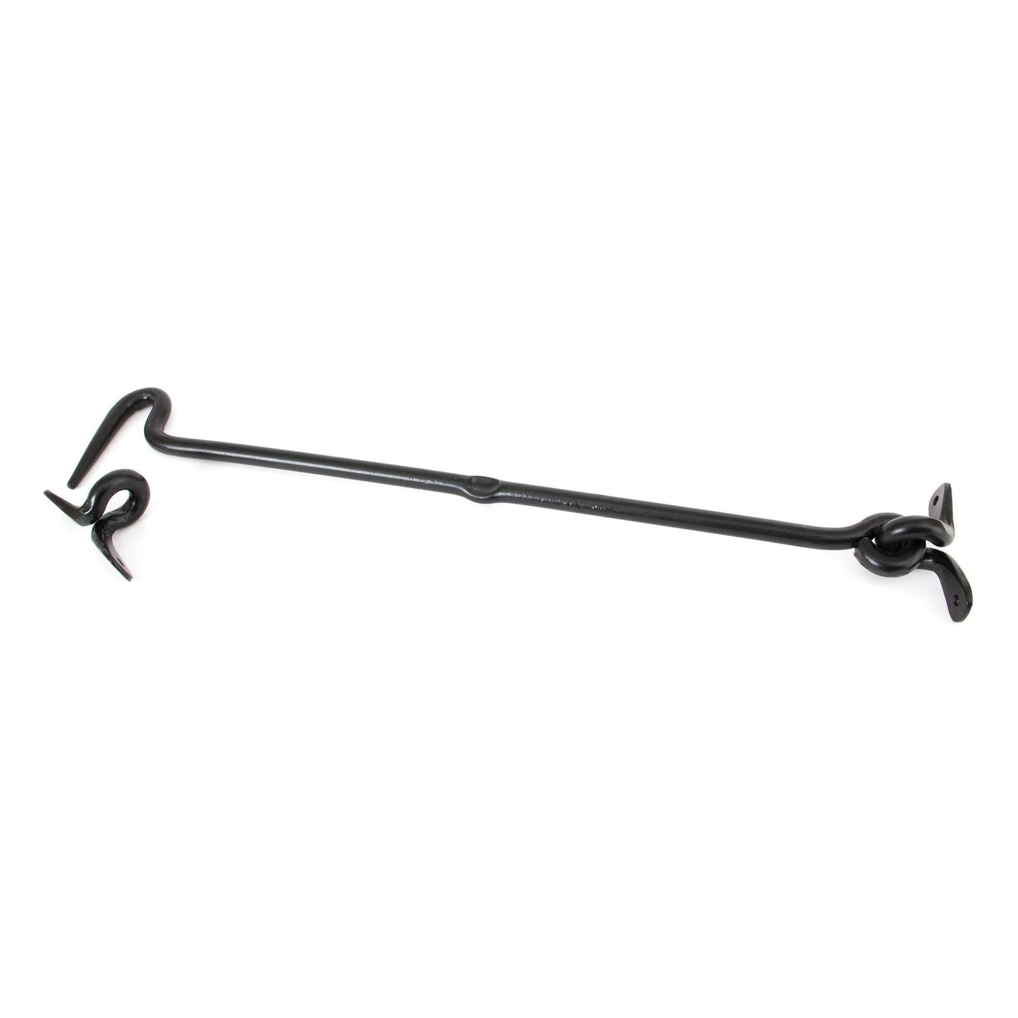 Black 16" Forged Cabin Hook | From The Anvil - Cabin Hooks - From The Anvil - Yester Home