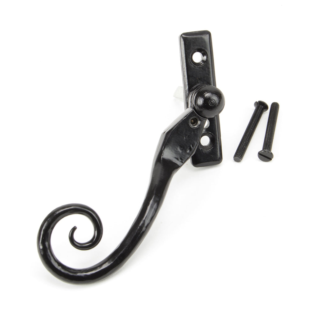 Black 16mm Monkeytail Espag - LH | From The Anvil-Espag. Fasteners-Yester Home