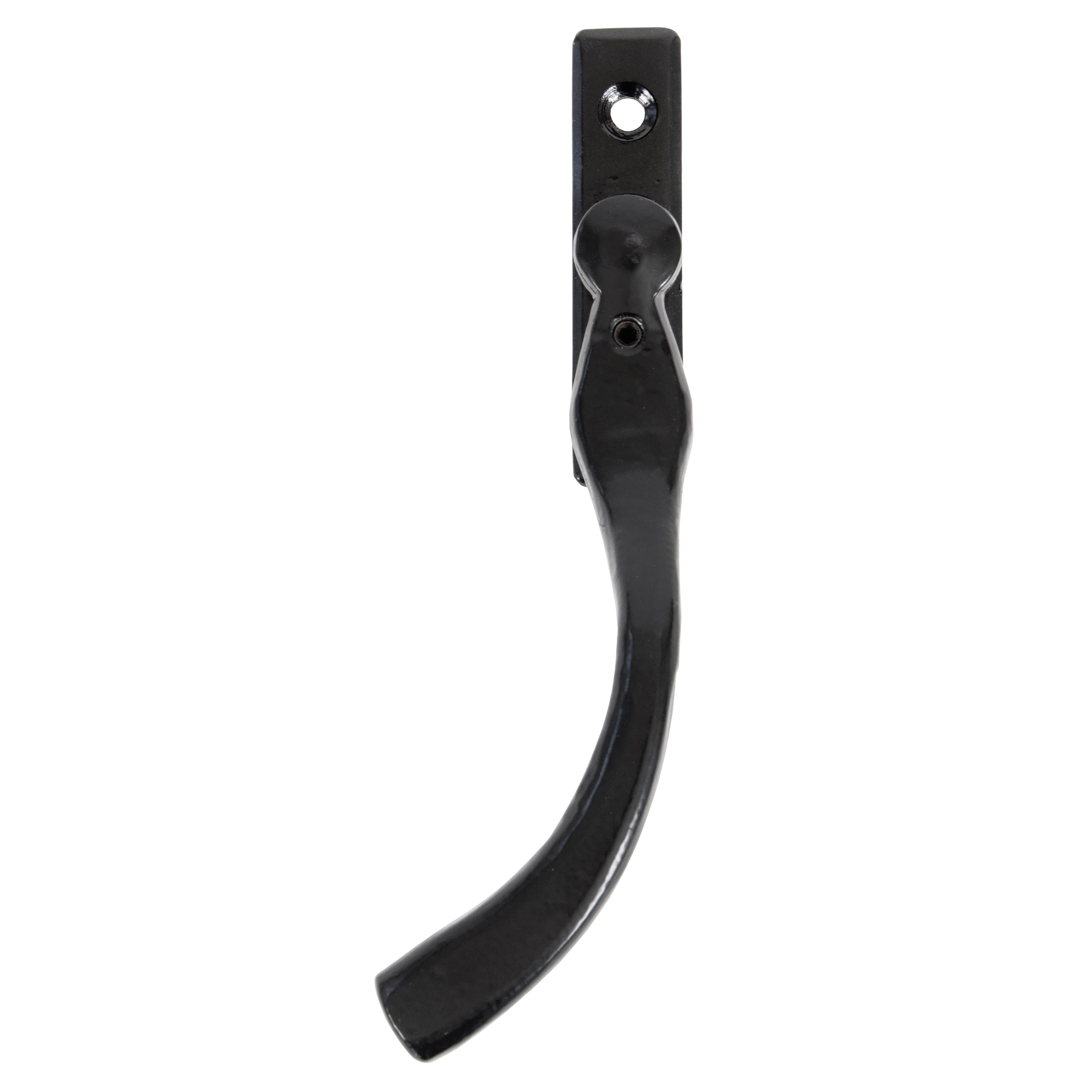 Black 16mm Peardrop Espag - LH | From The Anvil - Espag. Fasteners - From The Anvil - Yester Home