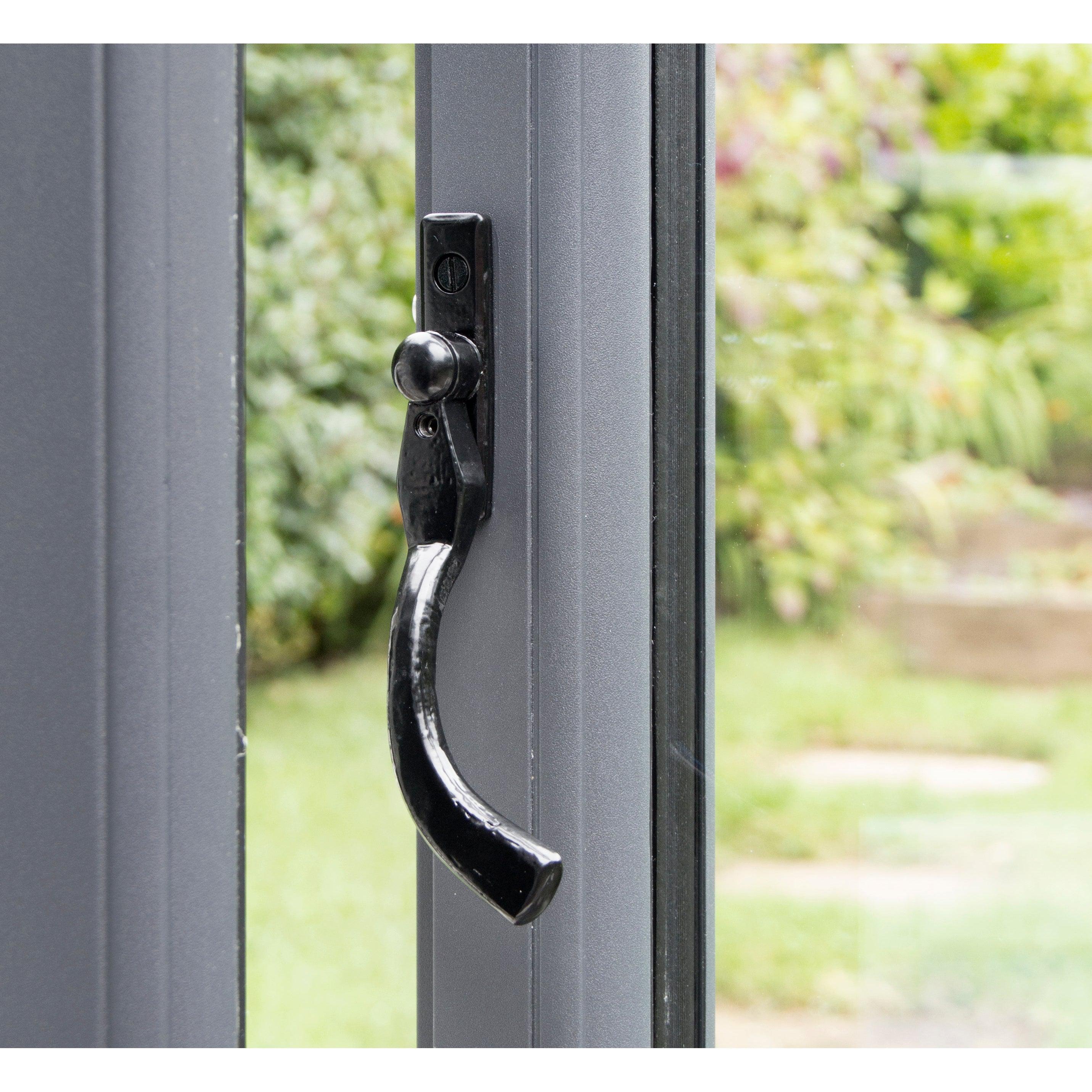 Black 16mm Peardrop Espag - RH | From The Anvil-Espag. Fasteners-Yester Home