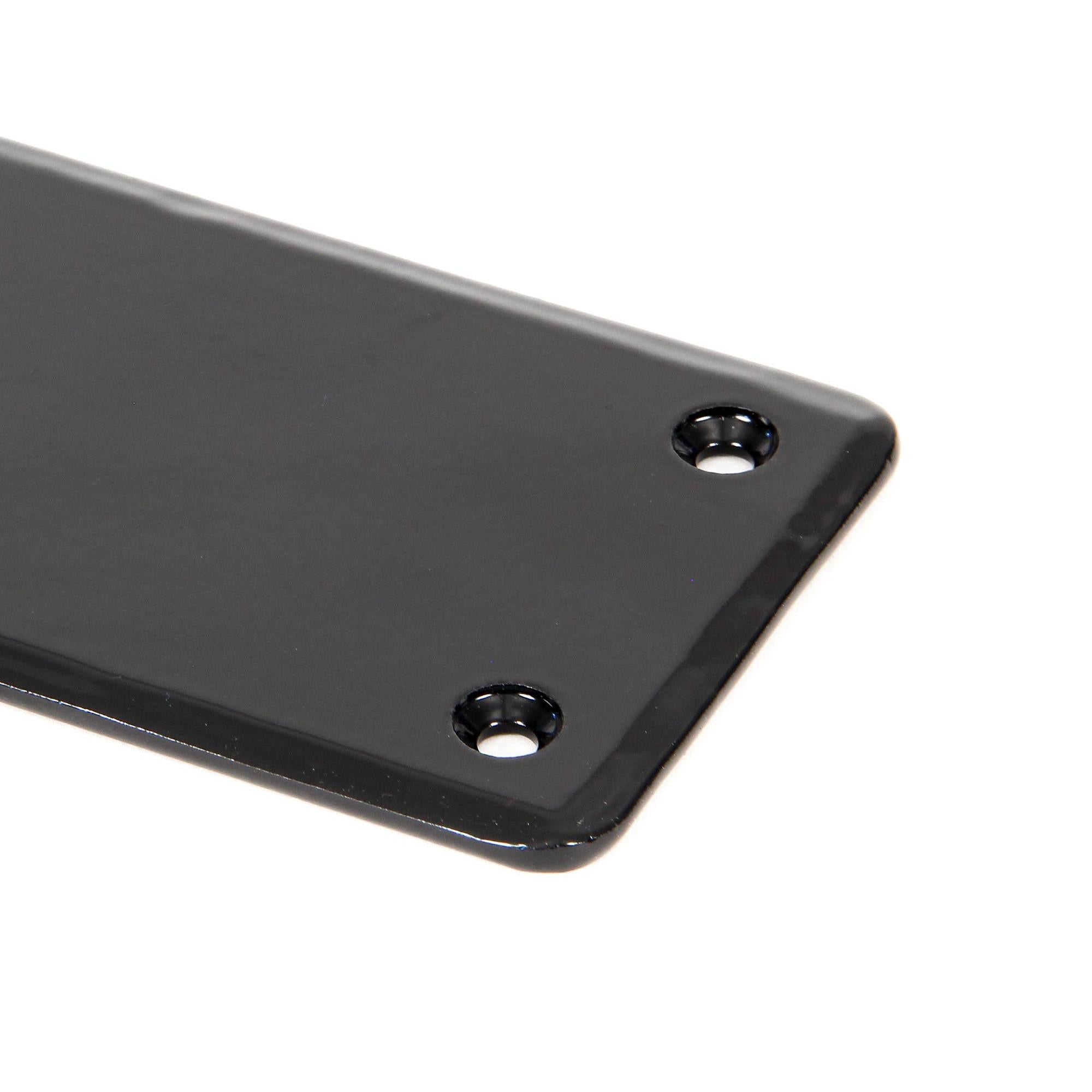 Black 1800mm Plain Fingerplate | From The Anvil - Fingerplates - From The Anvil - Yester Home