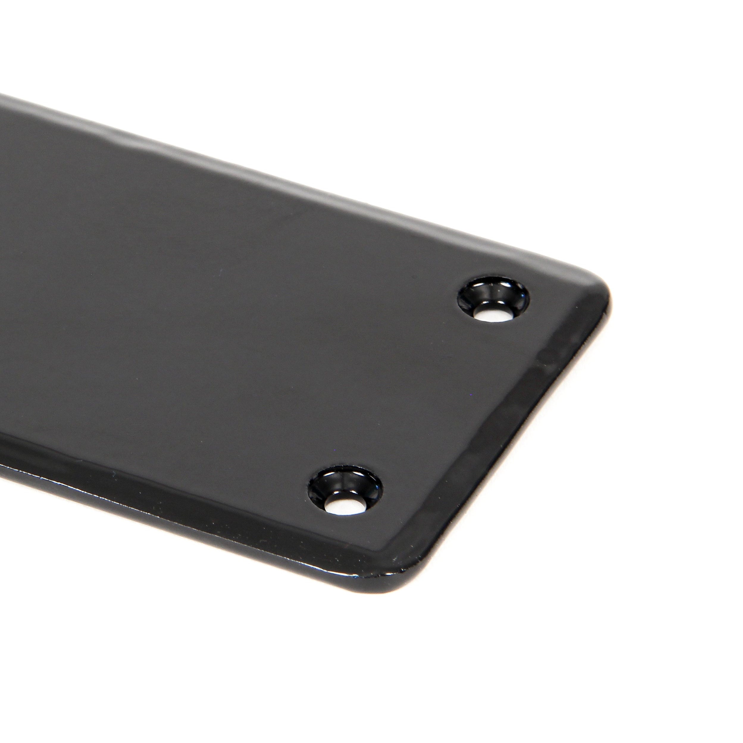 Black 1800mm Plain Fingerplate | From The Anvil-Fingerplates-Yester Home
