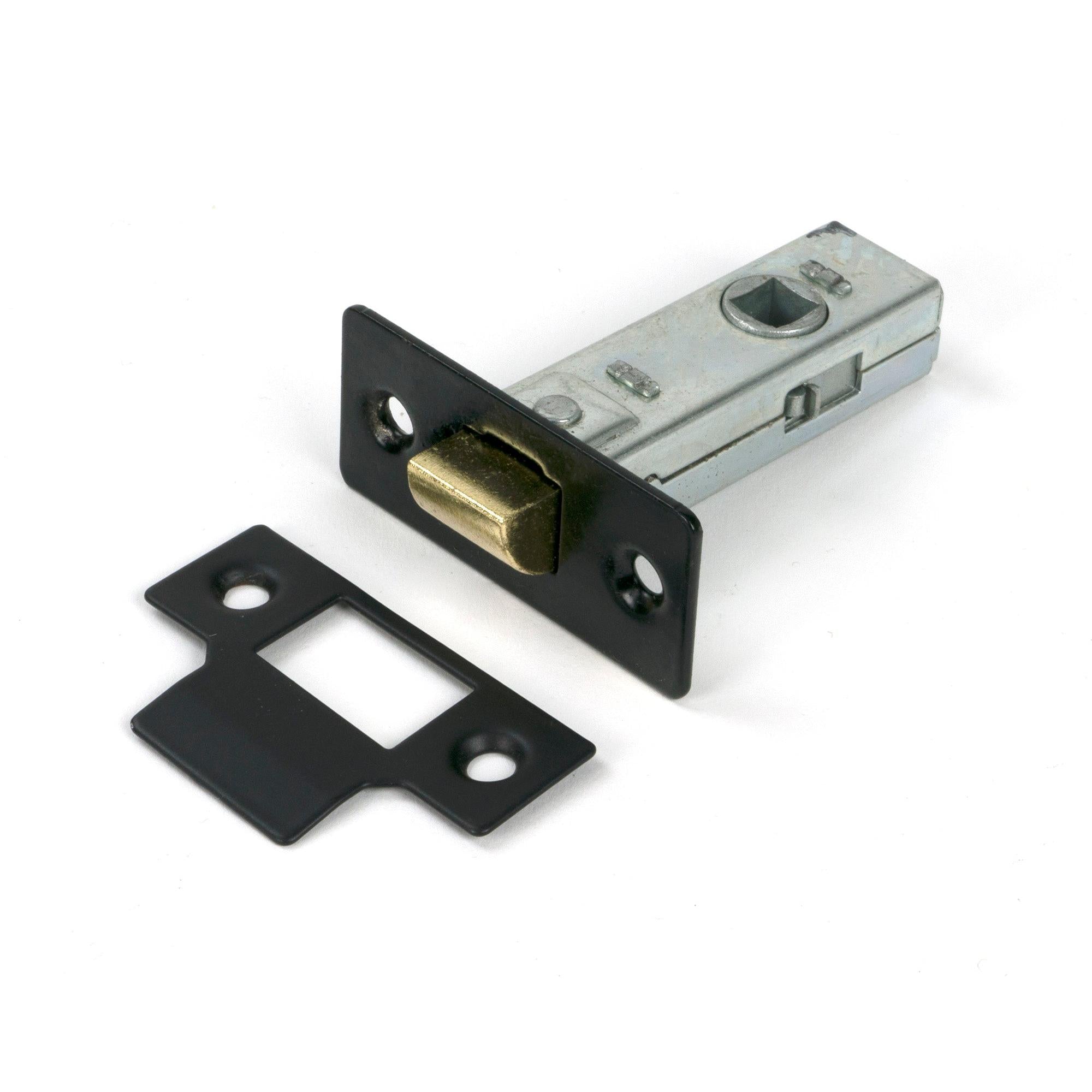 Black 2½" Tubular Mortice Latch | From The Anvil - Latches - From The Anvil - Yester Home