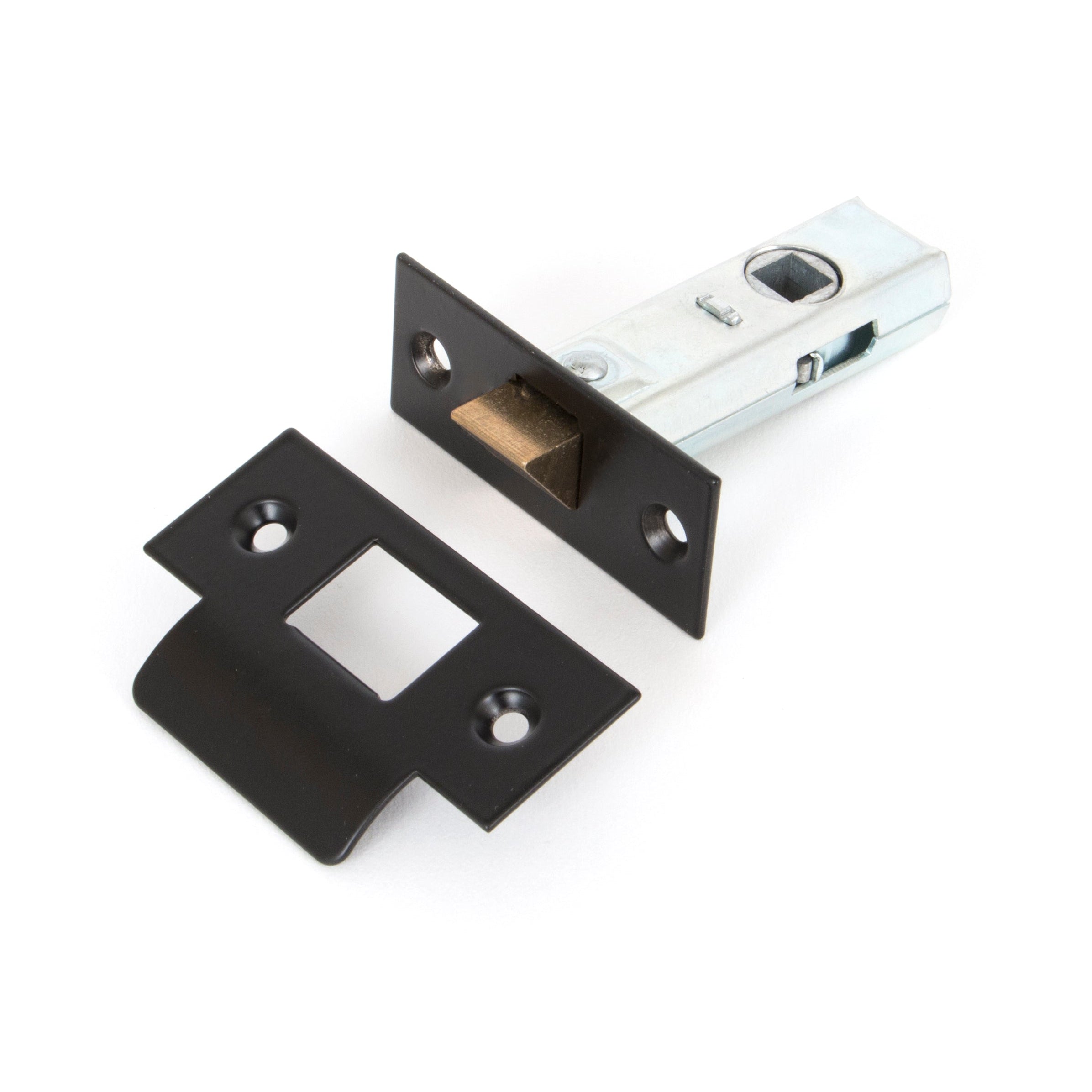 Black 2½" Tubular Mortice Latch | From The Anvil-Latches-Yester Home