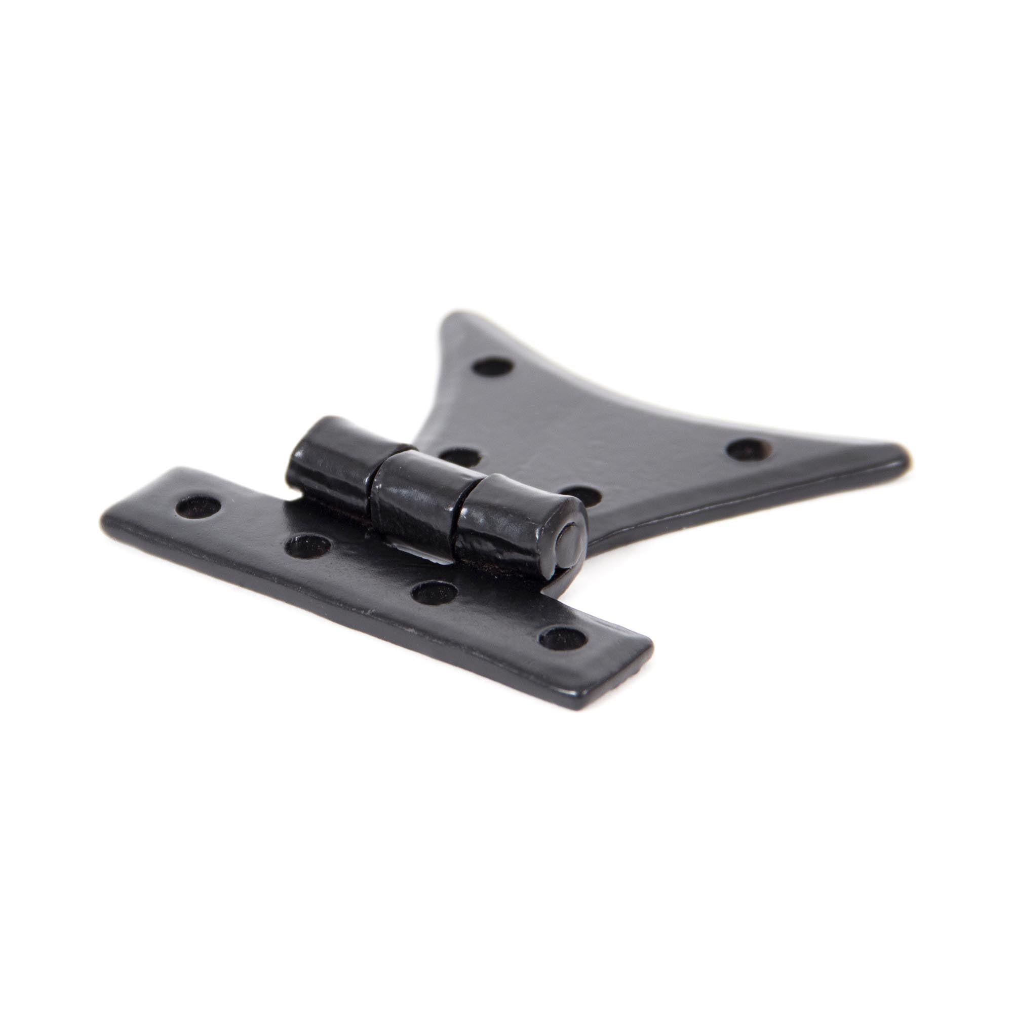 Black 2" Half Butterfly Hinge (pair) | From The Anvil - Butterfly Hinges - From The Anvil - Yester Home