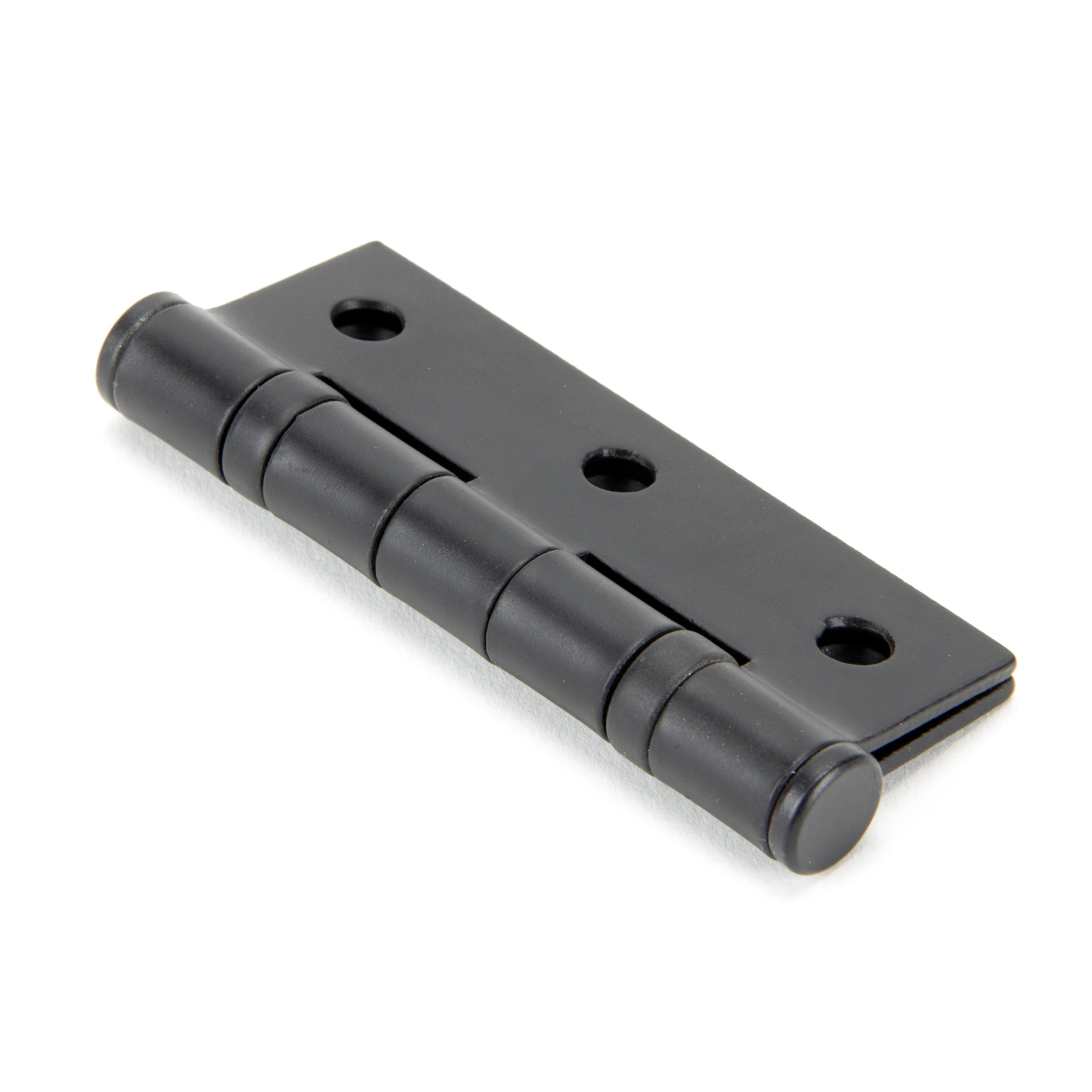 Black 3" Ball Bearing Butt Hinge (pair) | From The Anvil-Butt Hinges-Yester Home