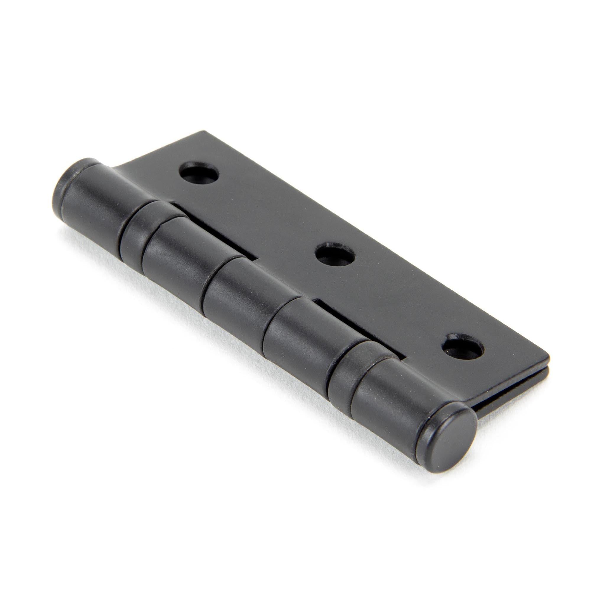 Black 3" Ball Bearing Butt Hinge (pair) | From The Anvil - Butt Hinges - From The Anvil - Yester Home