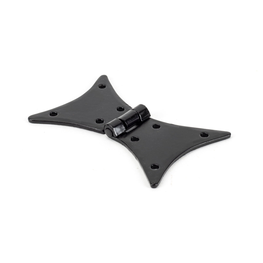 Black 3" Butterfly Hinge (pair) | From The Anvil-Butterfly Hinges-Yester Home