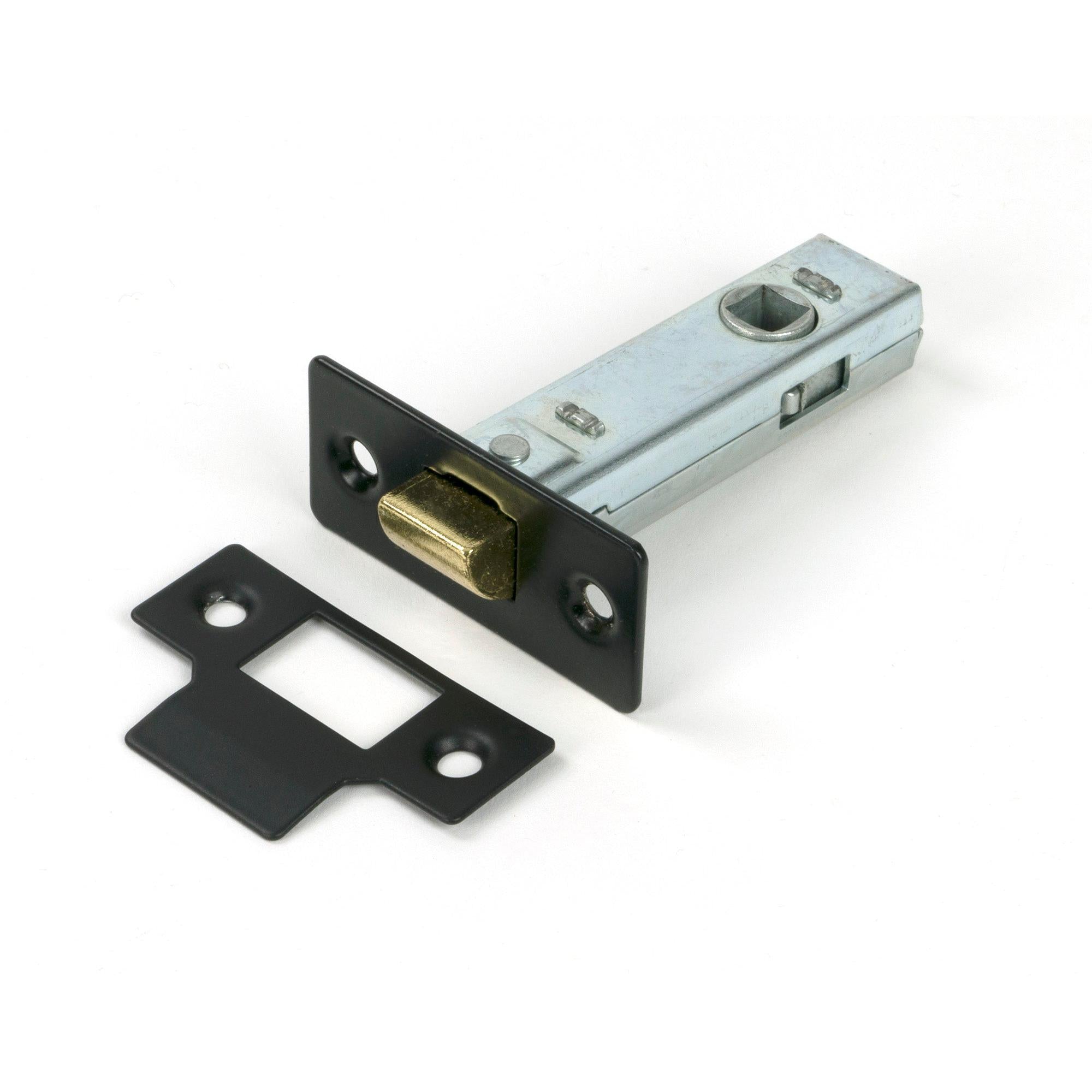 Black 3" Tubular Mortice Latch | From The Anvil - Latches - From The Anvil - Yester Home