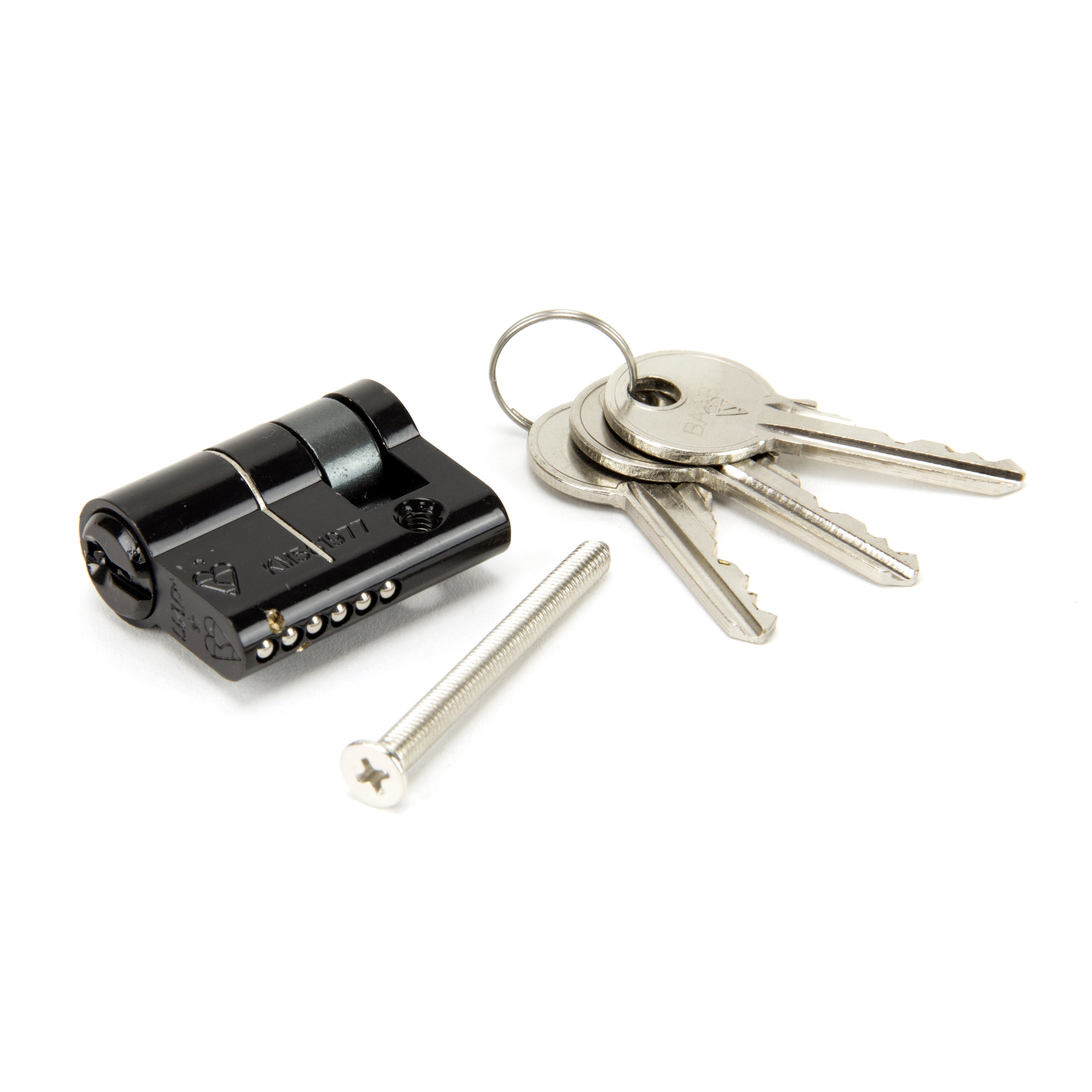 Black 30/10 6pin Single Cylinder | From The Anvil-Euro Cylinders-Yester Home