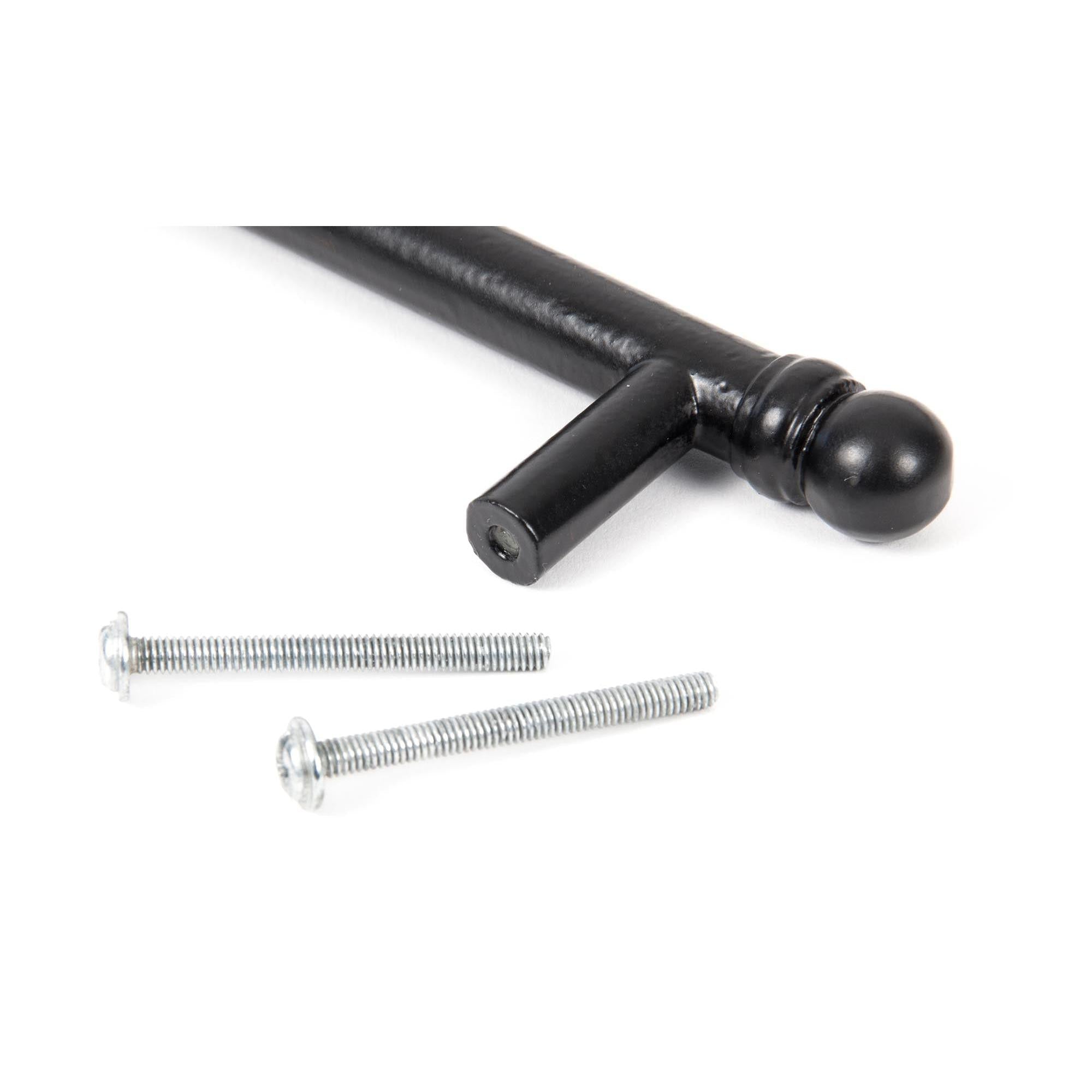 Black 344mm Bar Pull Handle | From The Anvil - Pull Handles - From The Anvil - Yester Home