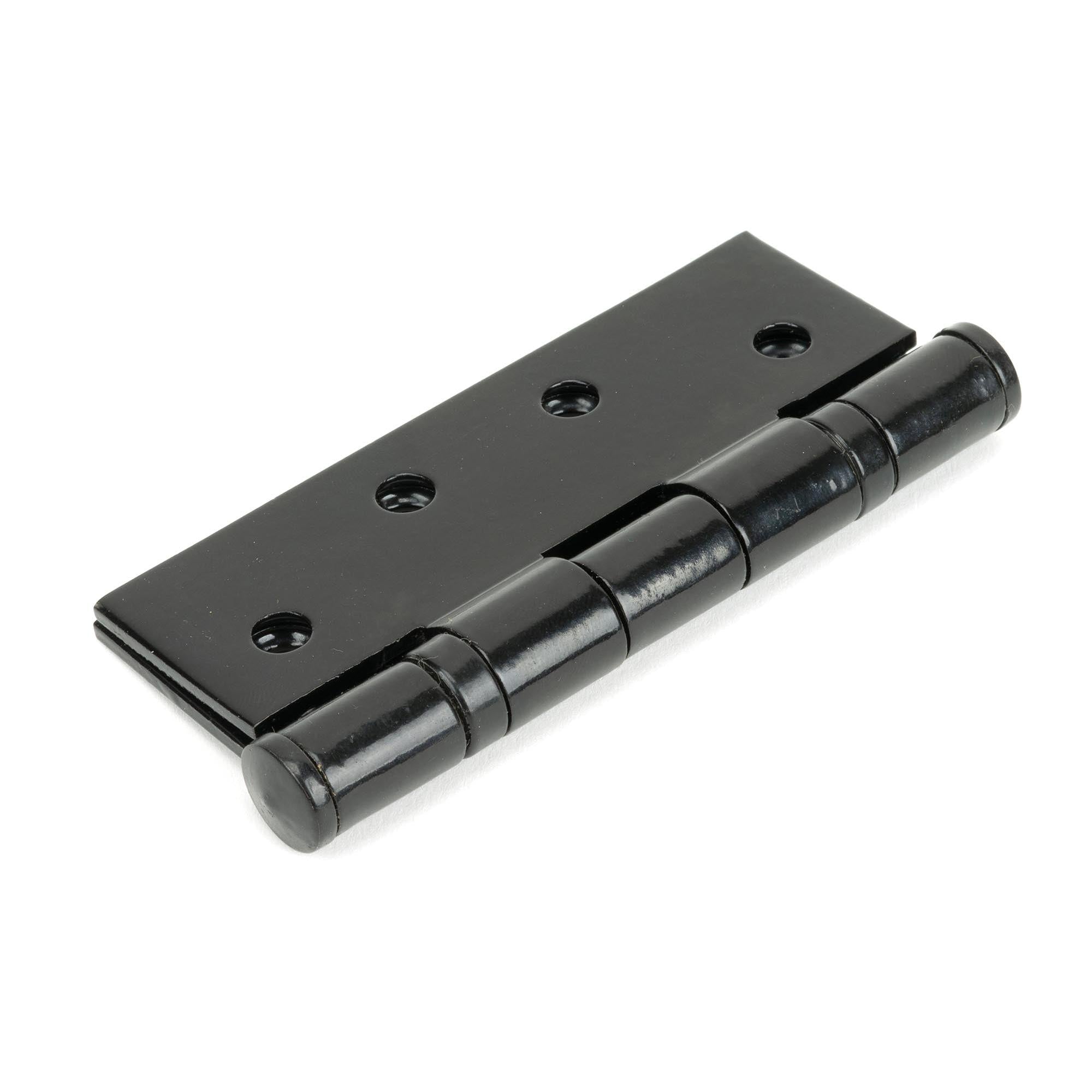 Black 4" Ball Bearing Butt Hinge (Pair) ss | From The Anvil - Butt Hinges - From The Anvil - Yester Home