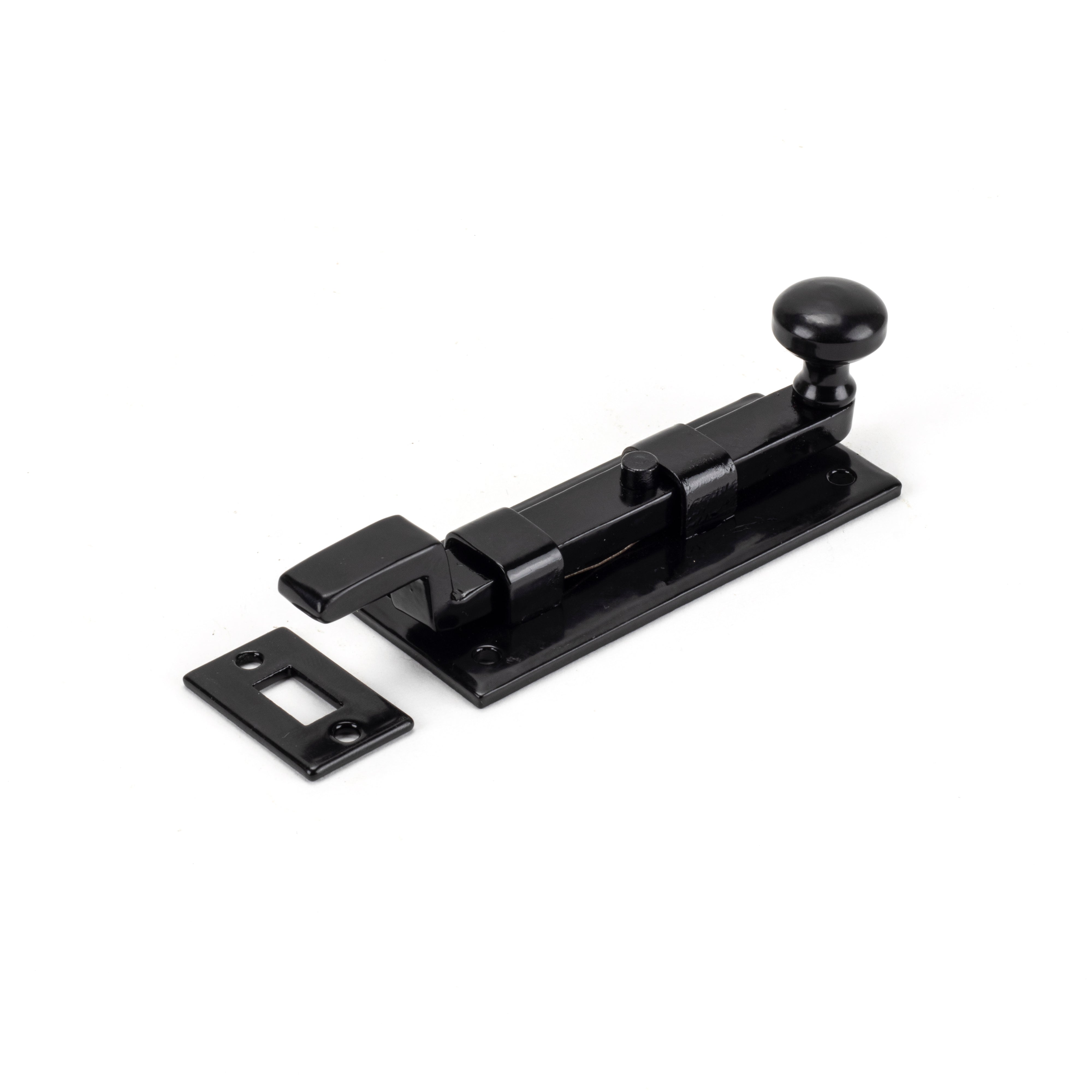 Black 4" Cranked Knob Bolt | From The Anvil-Bolts-Yester Home