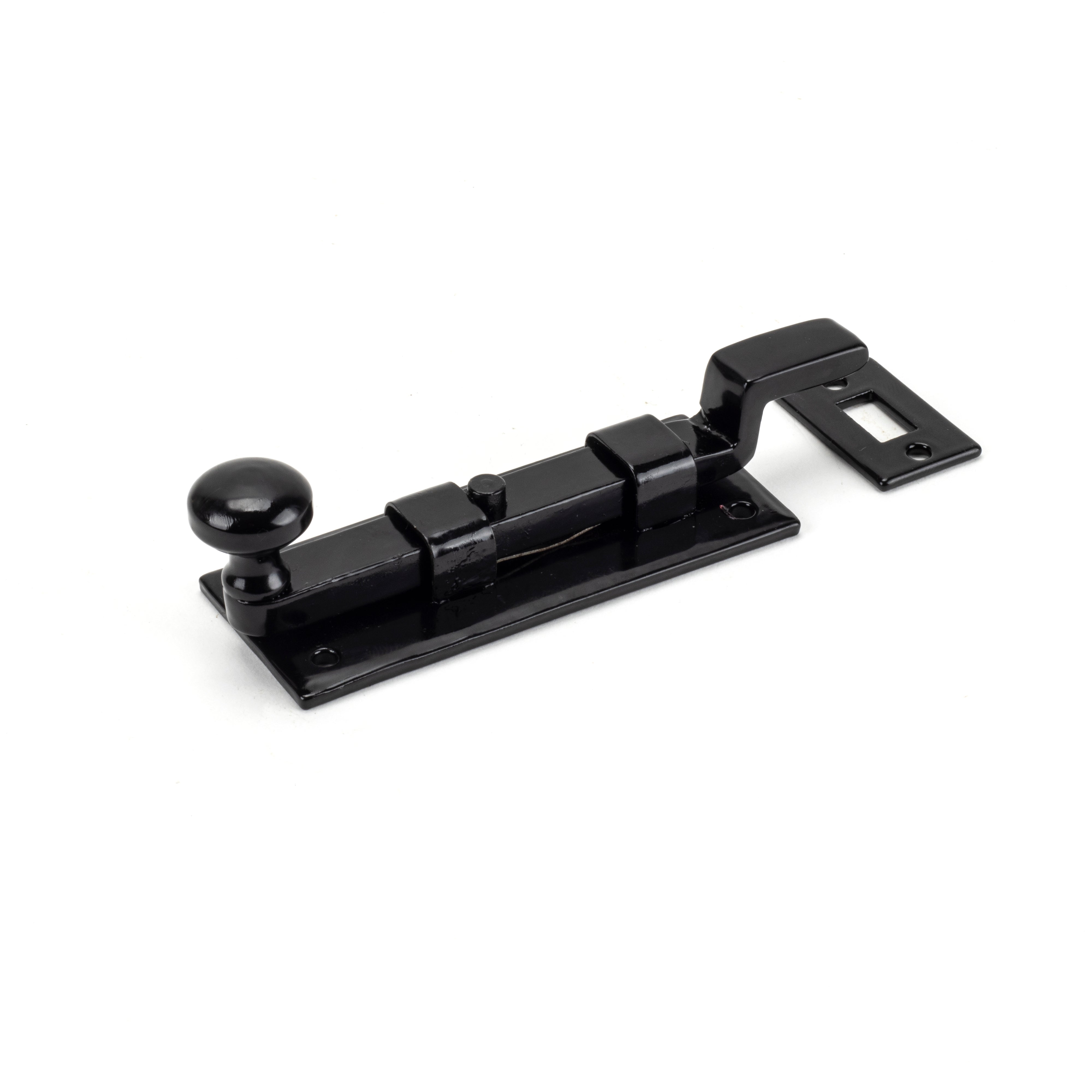 Black 4" Cranked Knob Bolt | From The Anvil-Bolts-Yester Home