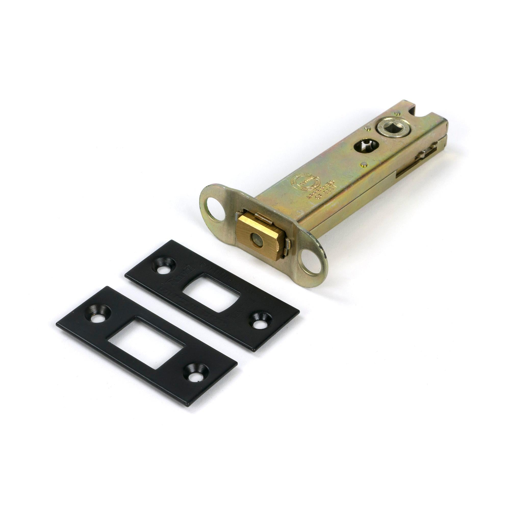 Black 4" Heavy Duty Tubular Deadbolt | From The Anvil - Deadlocks & Deadbolts - From The Anvil - Yester Home