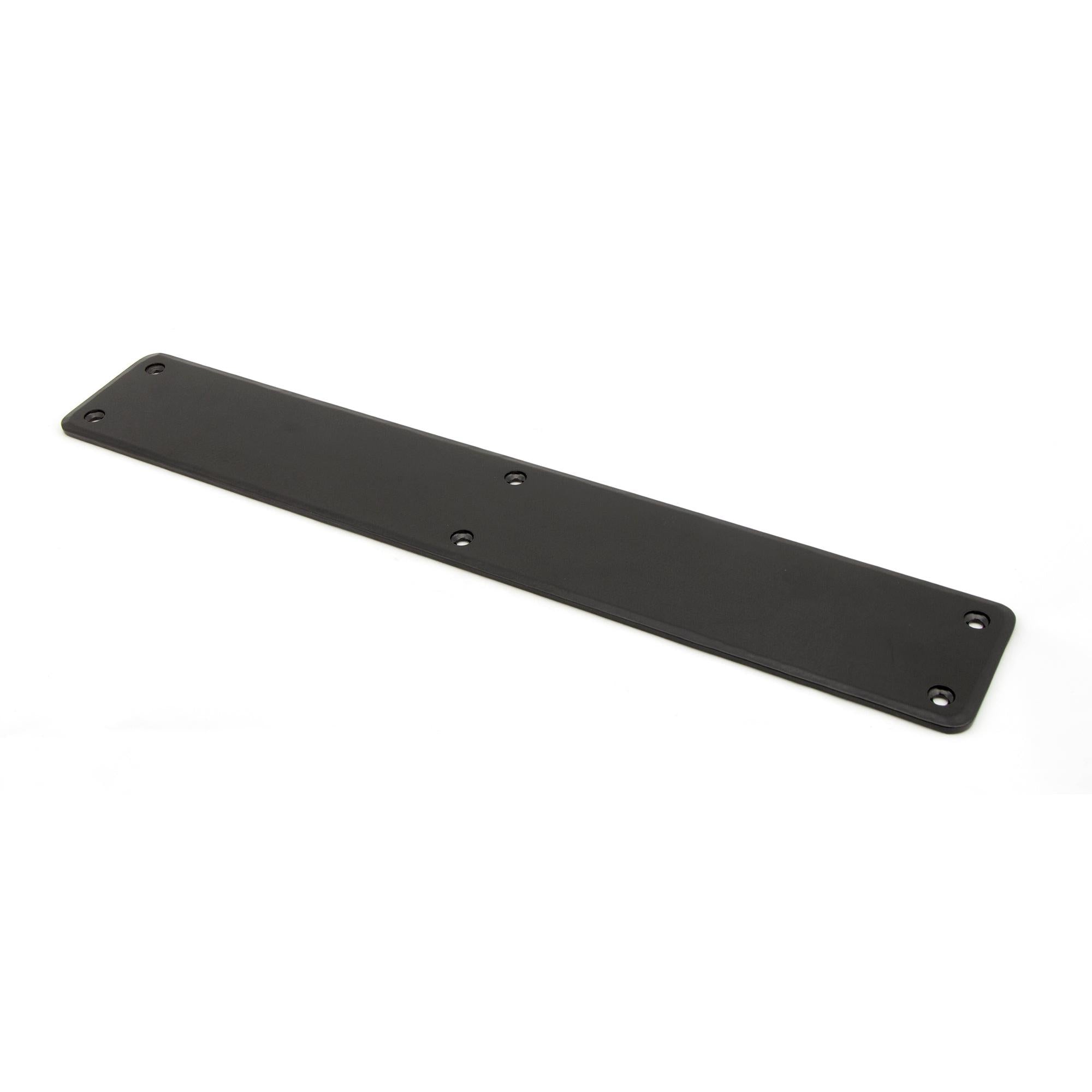 Black 400mm Plain Fingerplate | From The Anvil - Fingerplates - From The Anvil - Yester Home
