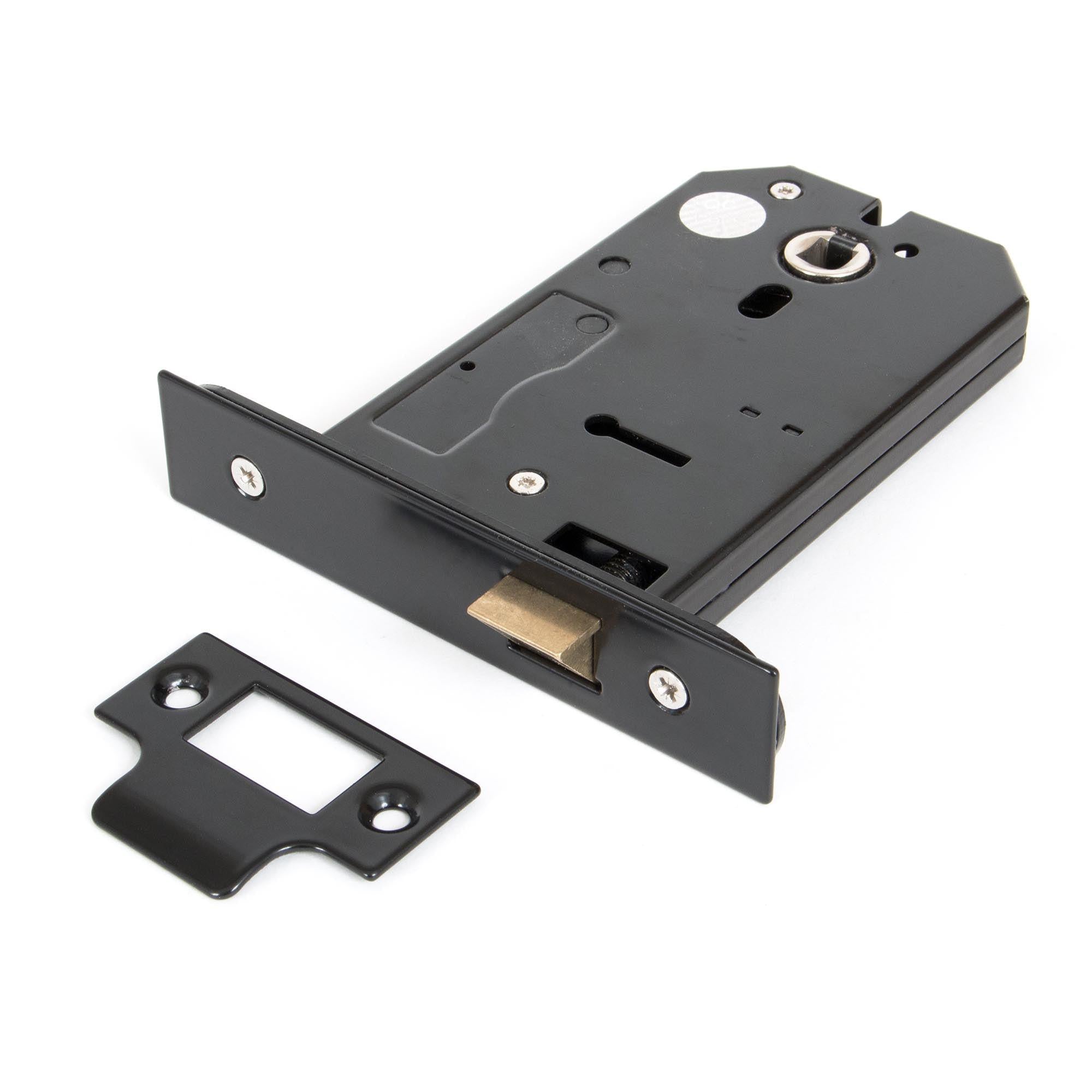 Black 5" Horizontal Latch | From The Anvil - Horizontal Locks - From The Anvil - Yester Home