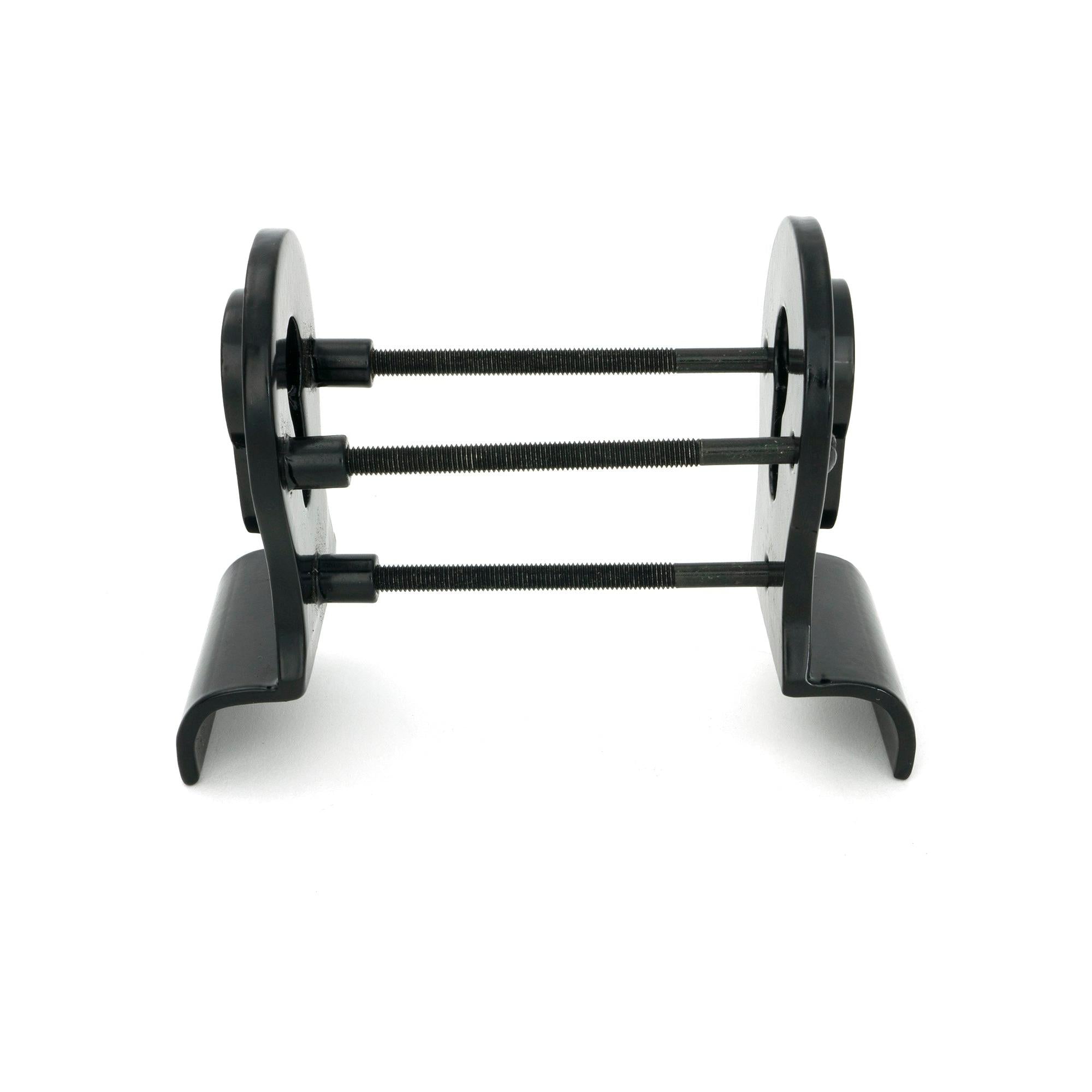 Black 50mm Euro Door Pull (Back to Back fixings) | From The Anvil - Euro Pulls - From The Anvil - Yester Home