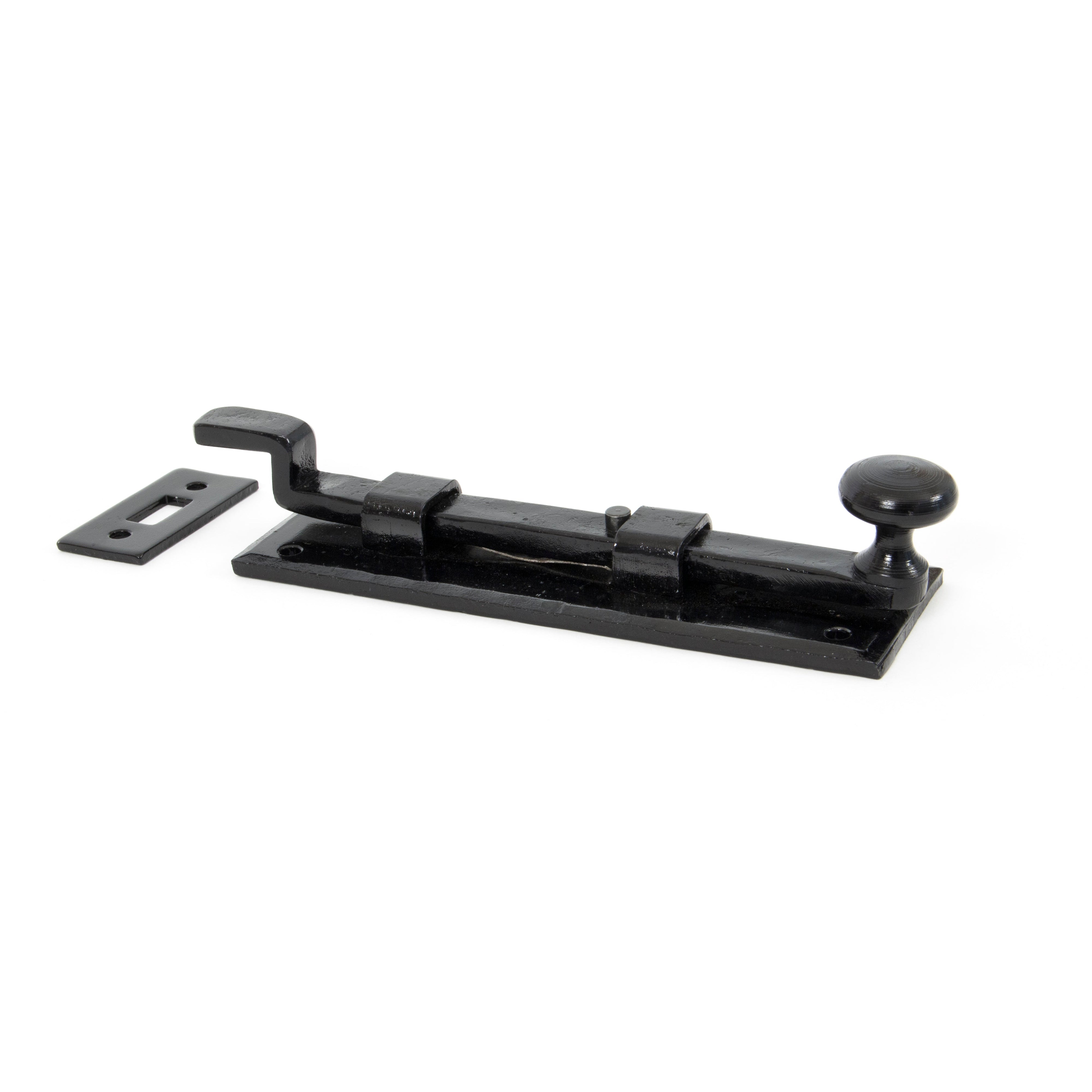 Black 6" Cranked Knob Bolt | From The Anvil-Bolts-Yester Home
